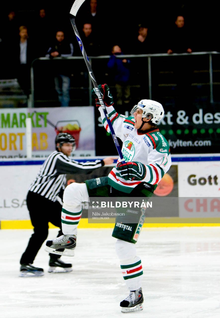 Christofer Löfberg, Rögle, jubel