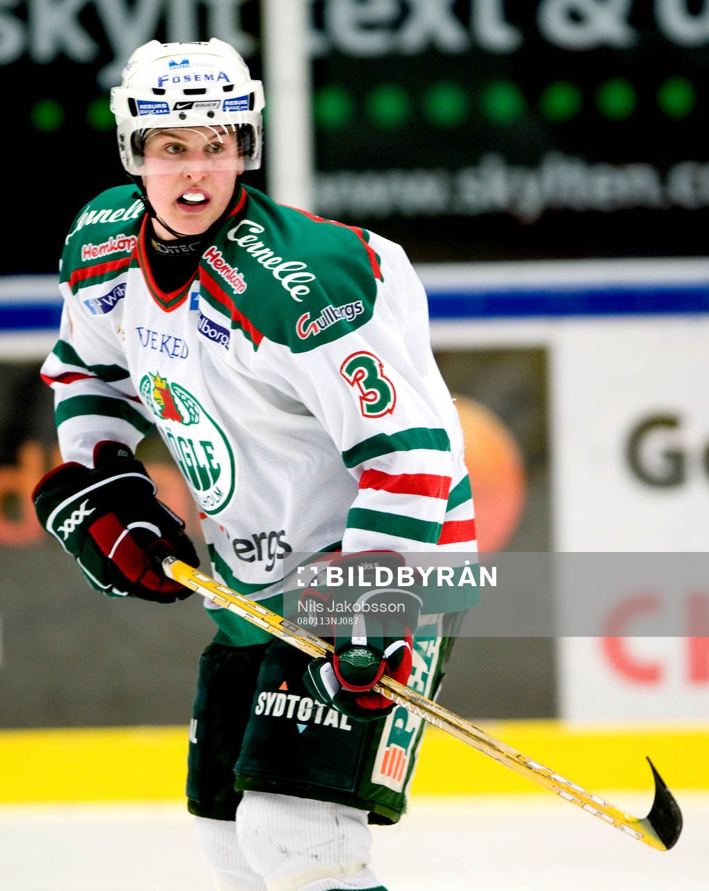 Mathias Sjöberg, Rögle, debut