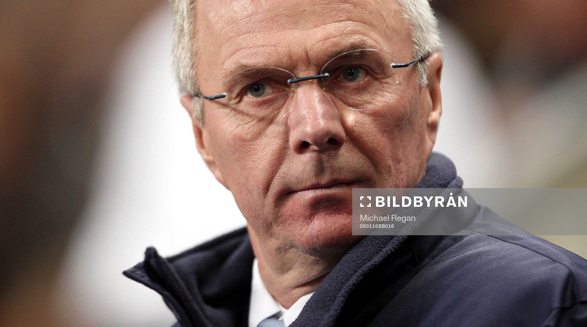  Sven Göran Eriksson, tränare, Manchester City.