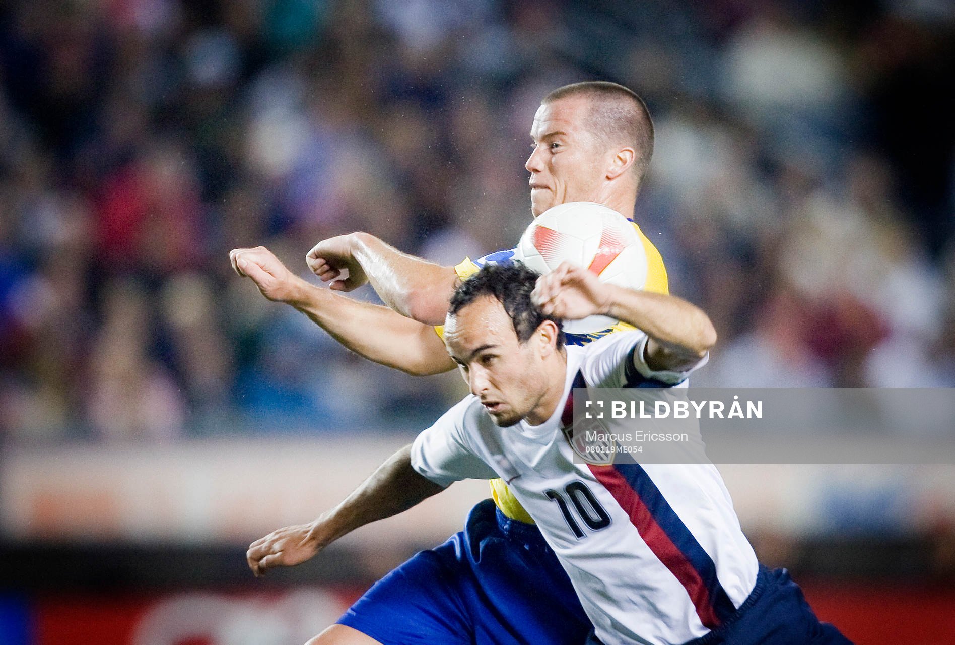 Daniel Andersson, Sverige och Landon Donovan, USA
