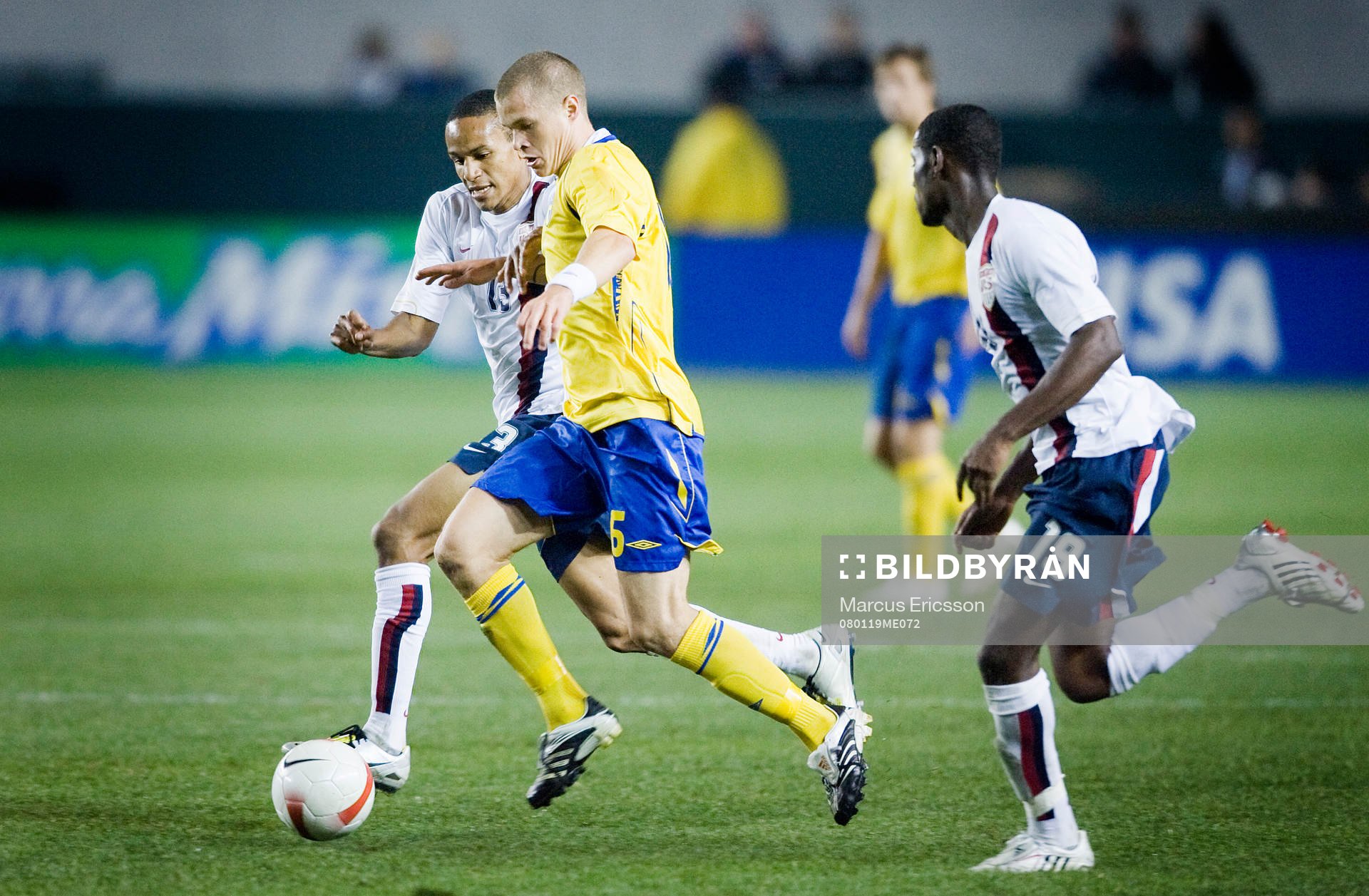 Samuel Holmén, Sverige och Ricardo Clark, USA