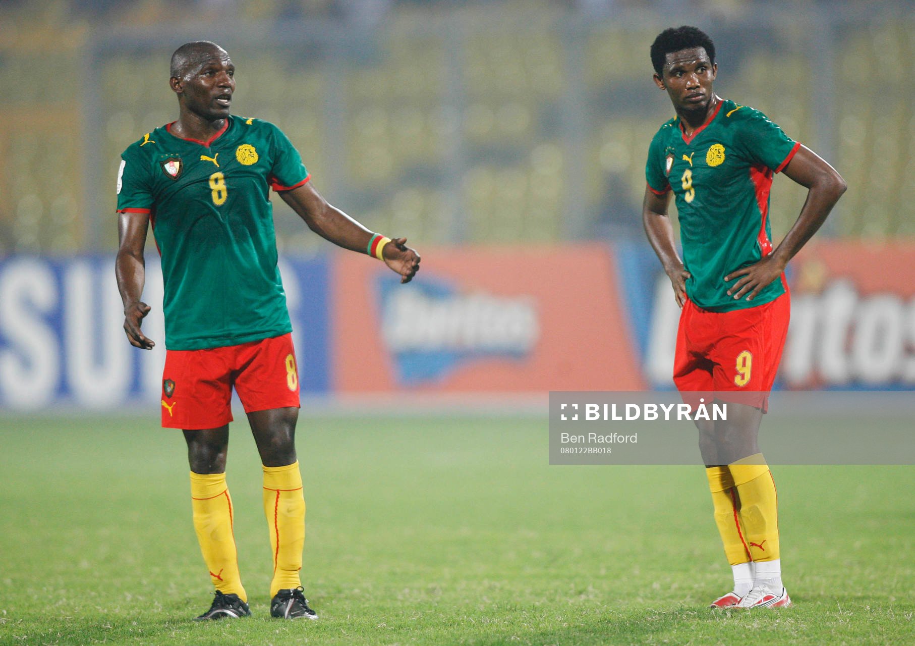 Geremi och Samuel Eto'o, Kamerun