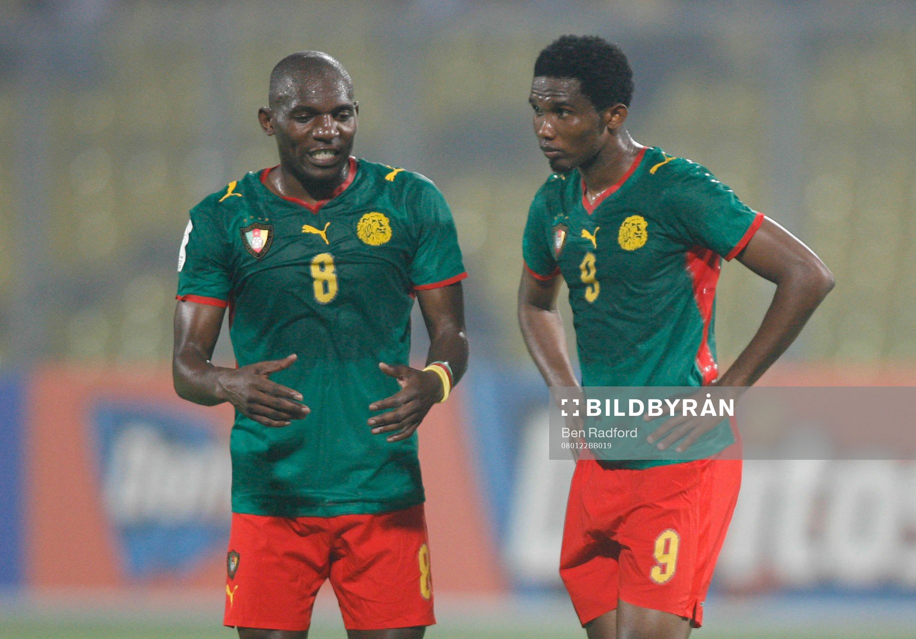 Geremi och Samuel Eto'o, Kamerun