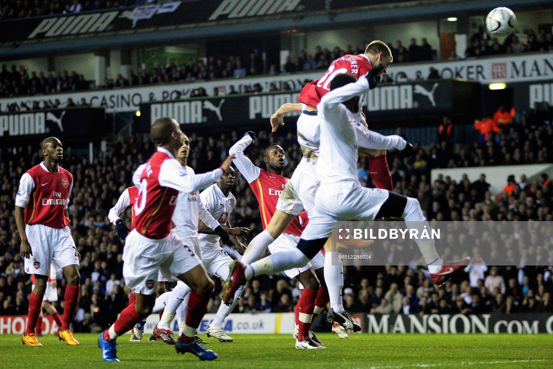Fotboll, Carling Cup (Engelsk Cup) Semifinal, Tottenham v