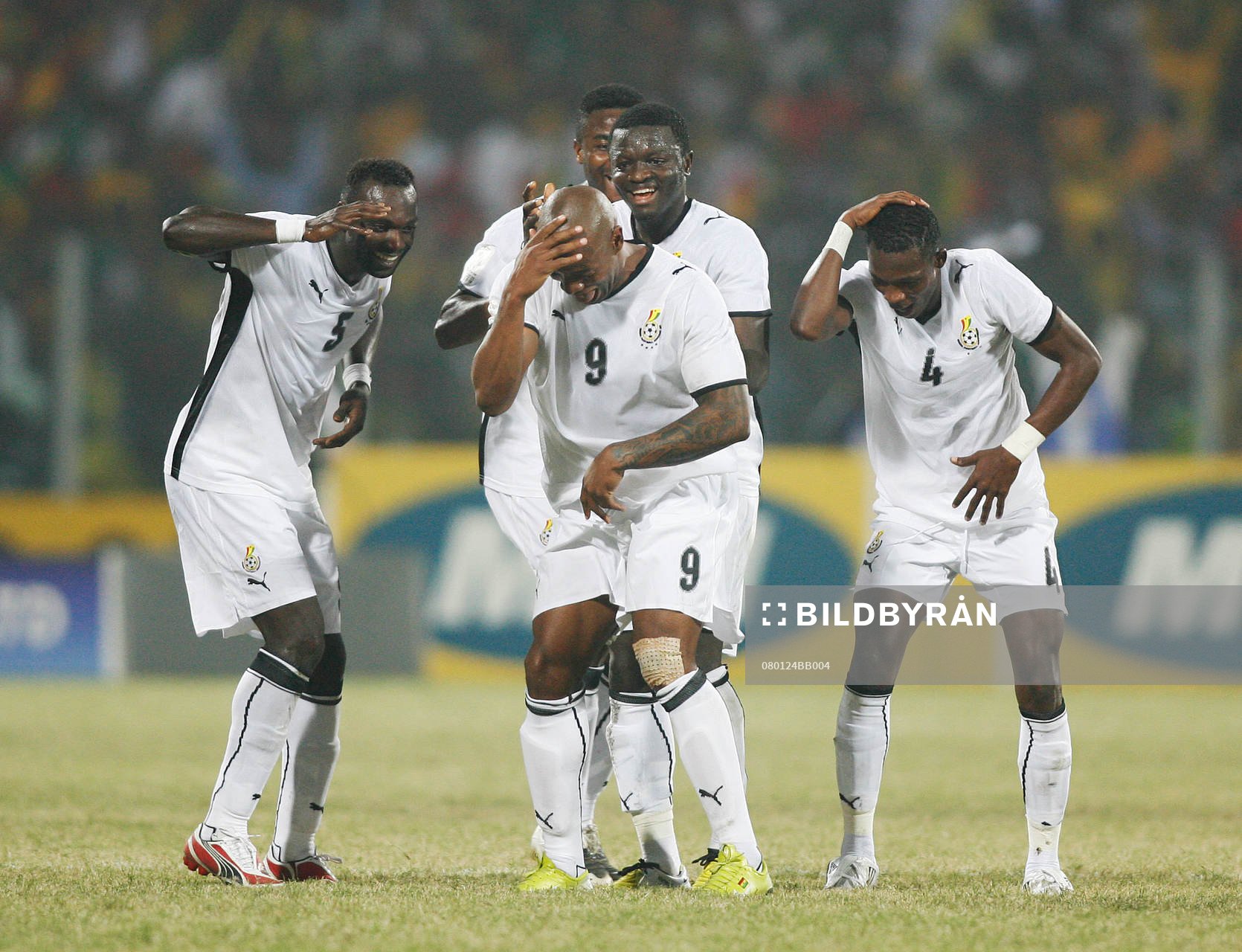 Manuel (Junior) Agogo, Ghana. Glädje. Jubel