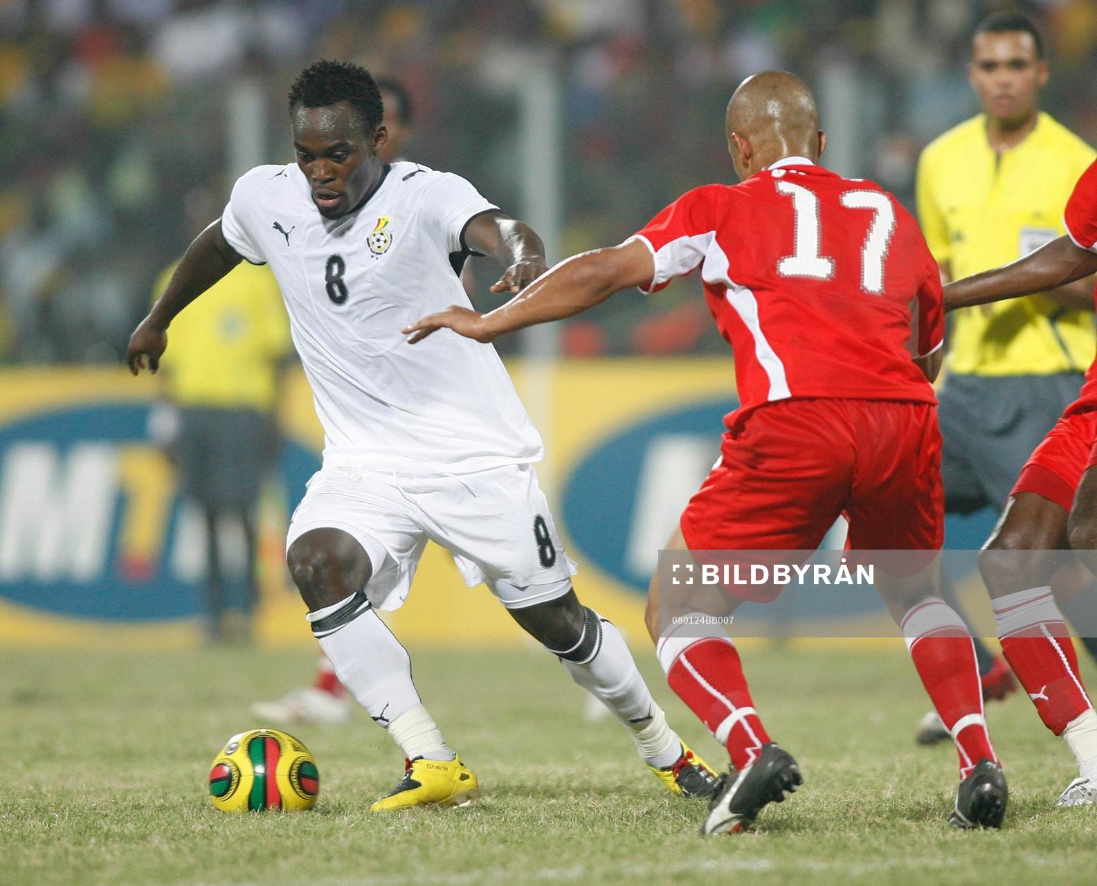 Michael Essien, Ghana och Quinton Norman Jacobs, Namibia
