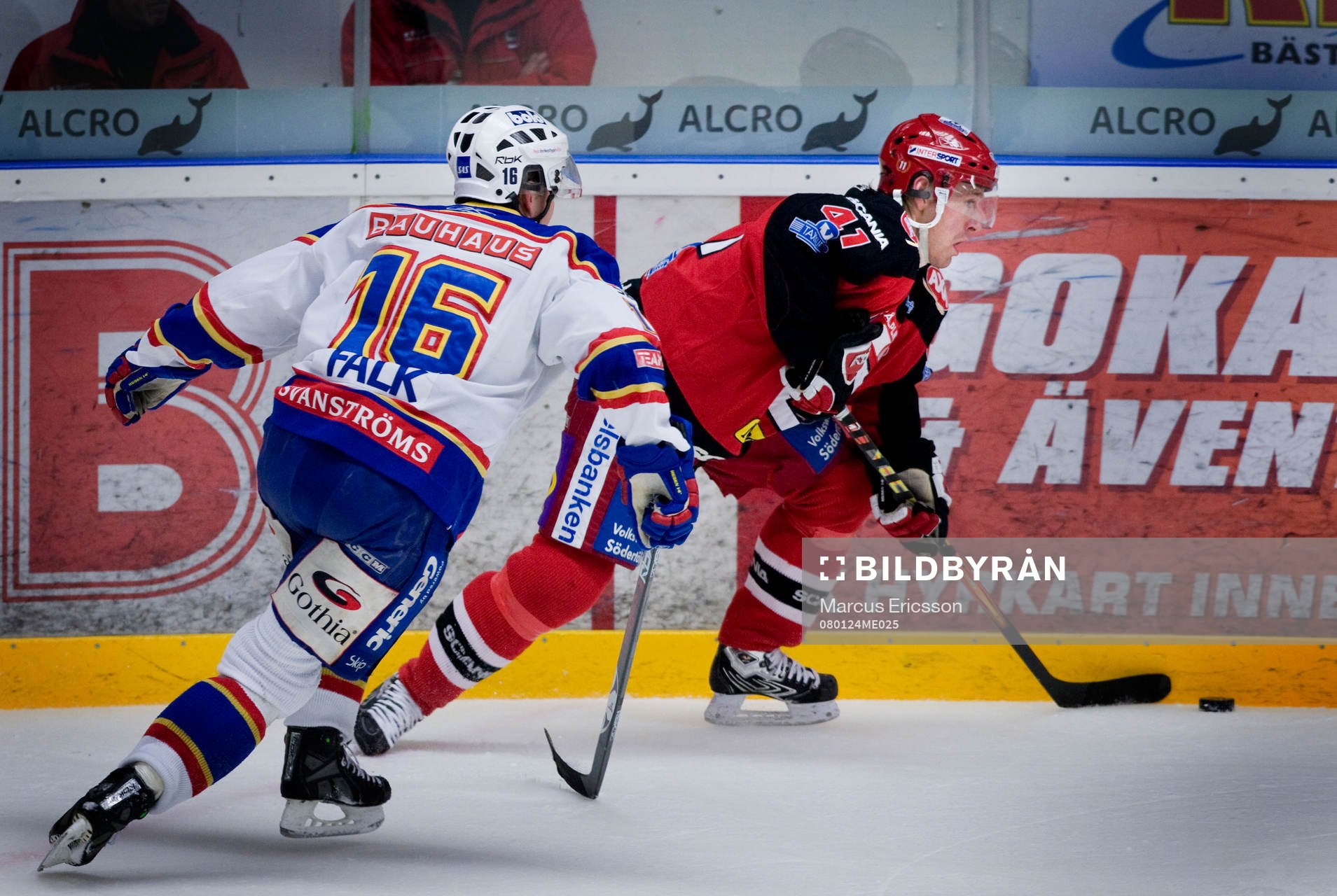 Nichlas Falk, Djurgården och Stefan Gråhns, Södertälje