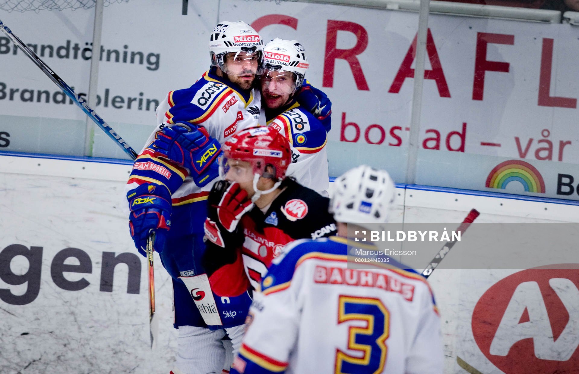 Fredrik Bremberg, Djurgården, och Jimmie Ölvestad,