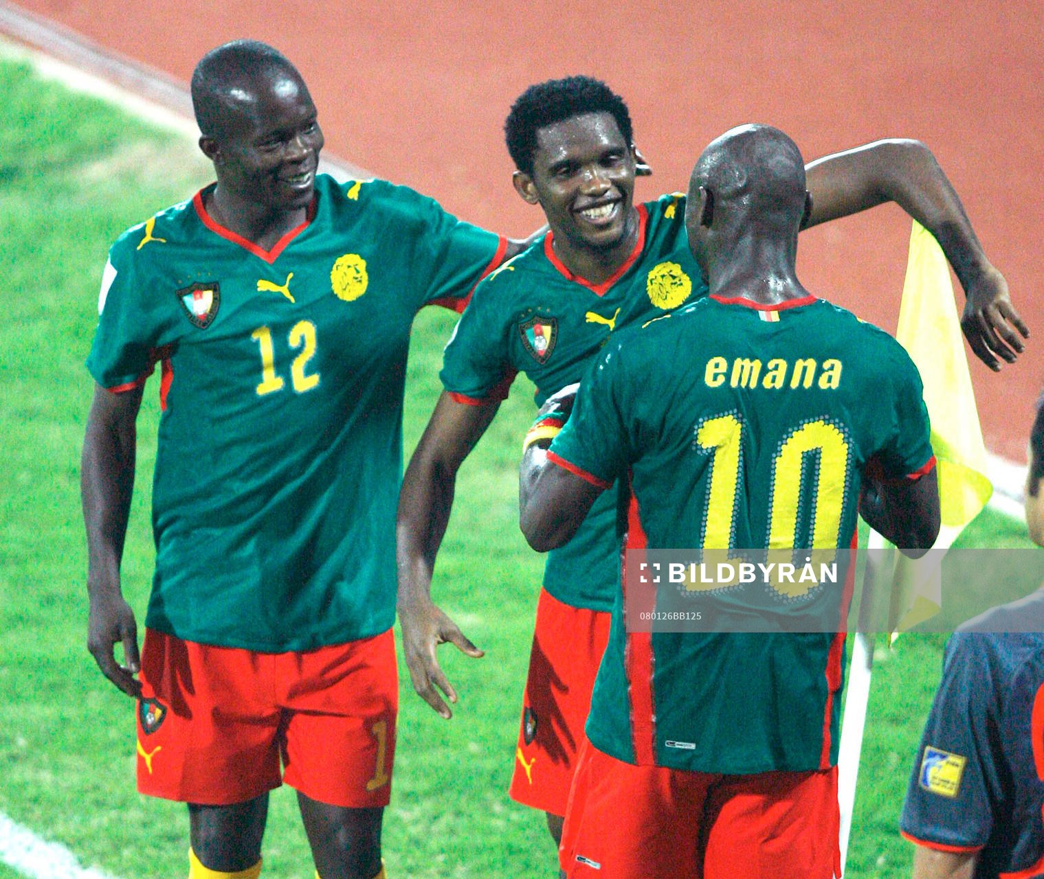 Samuel Eto'o, Kamerun, jubel