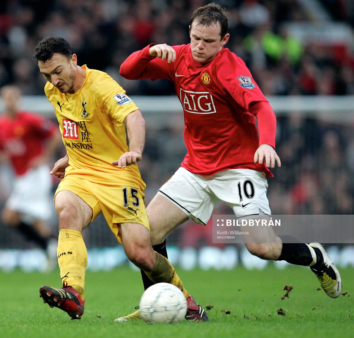 Wayne Rooney och Steed Malbranque