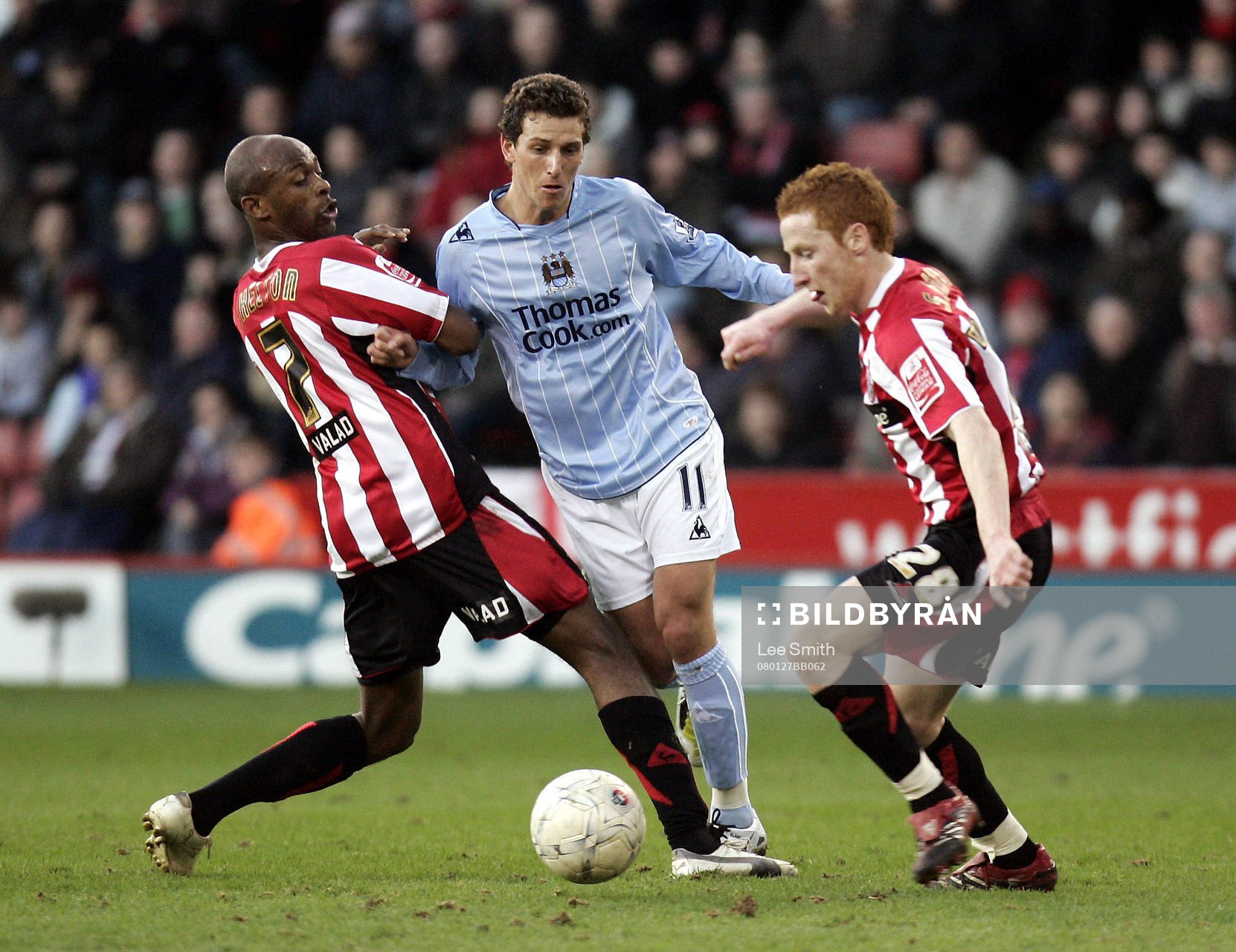 Fotboll, engelsk, FA-cupen, Sheffield United - Manchester