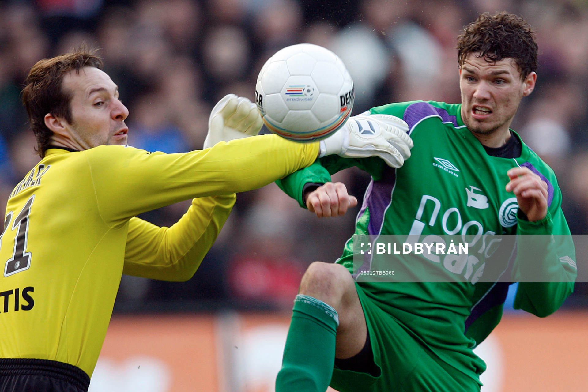 Henk Timmer, målvakt och Marcus Berg