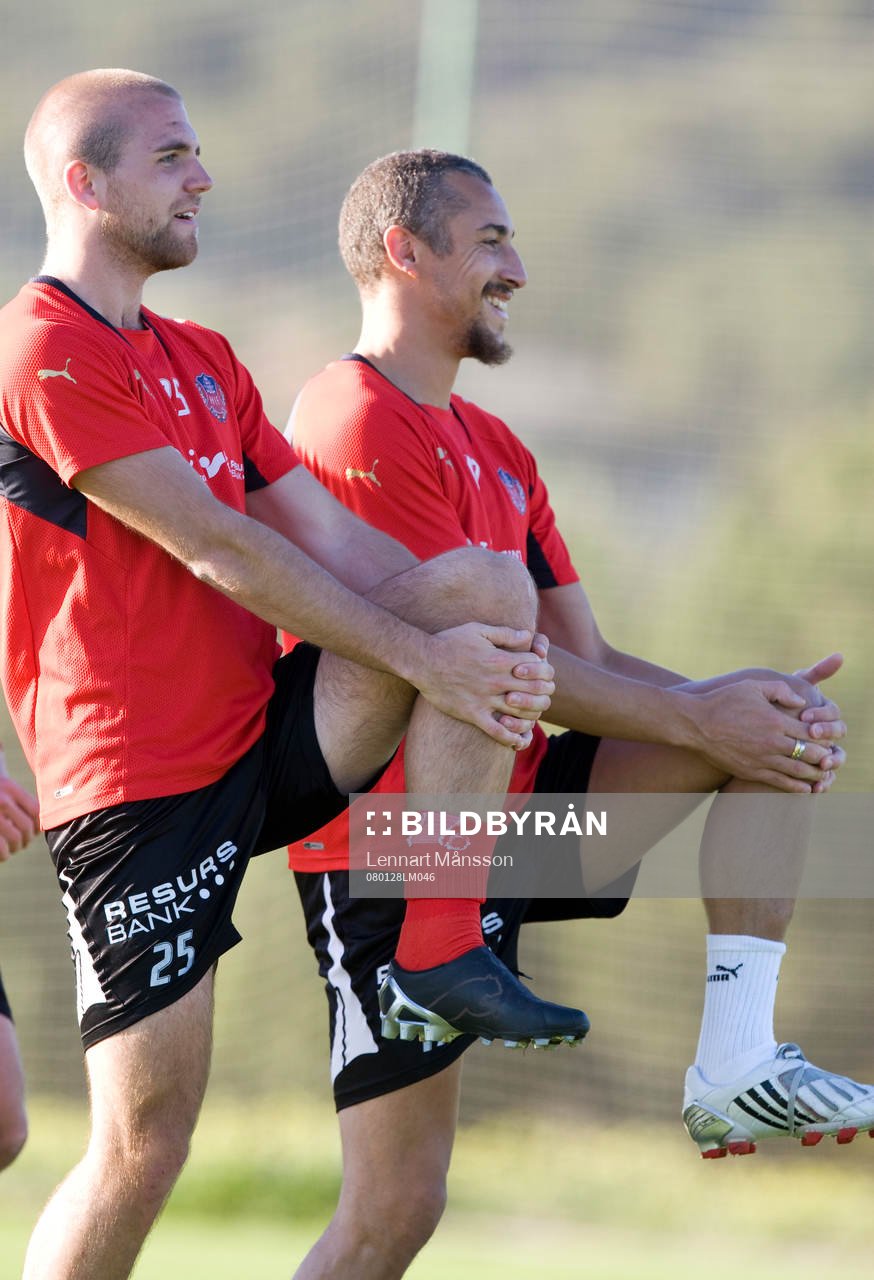 Oskar Rönningberg och Henrik Larsson