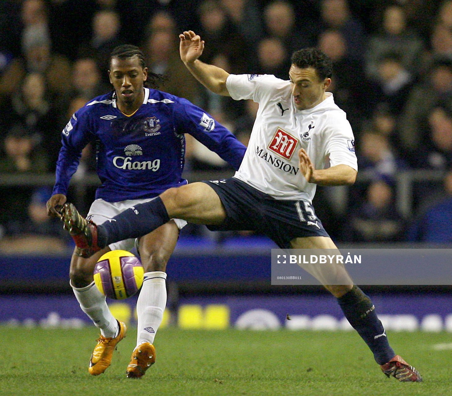 Manuel Fernandes, Everton och Steed Malbranque, Tottenham