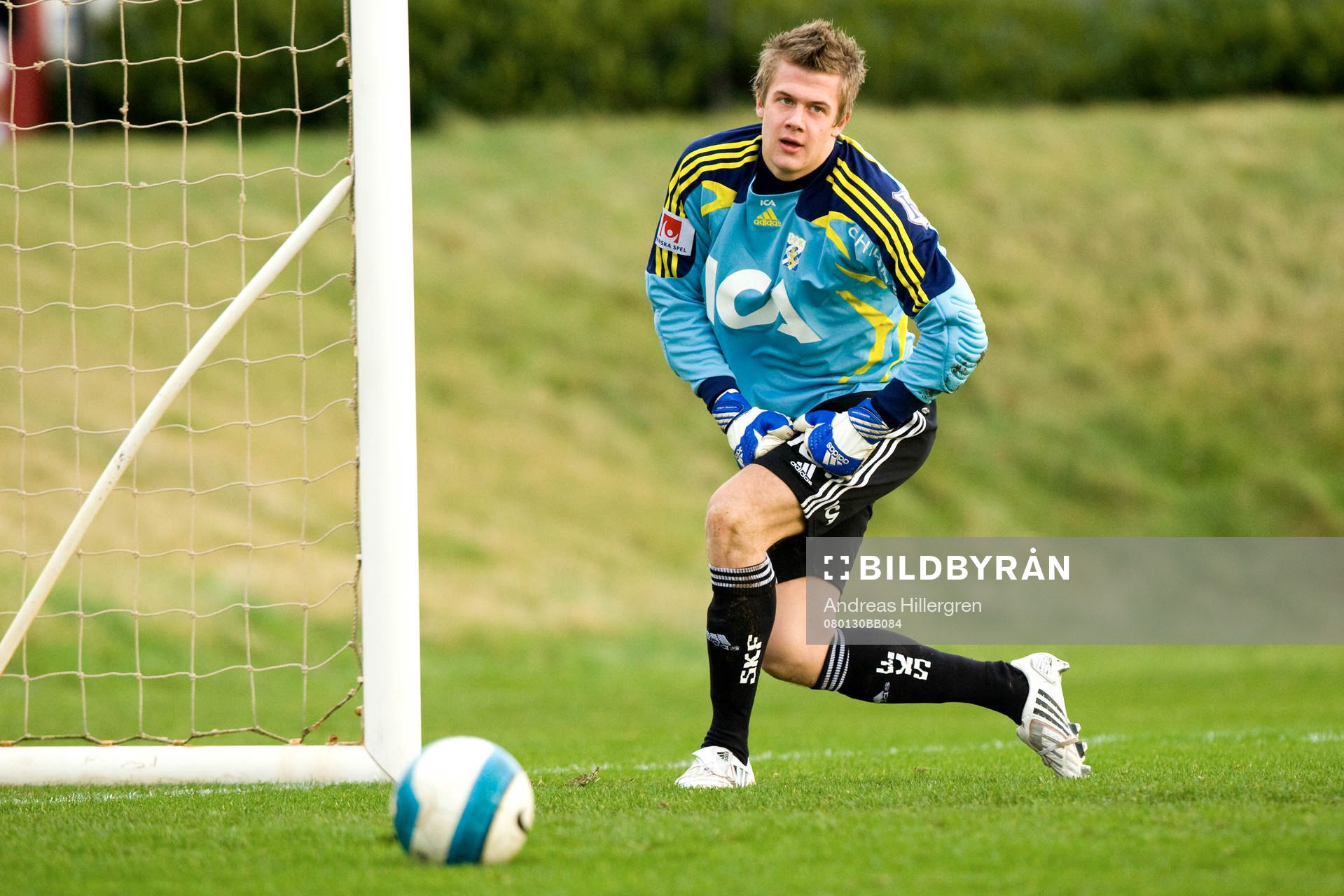 Erik Dahlin, målvakt