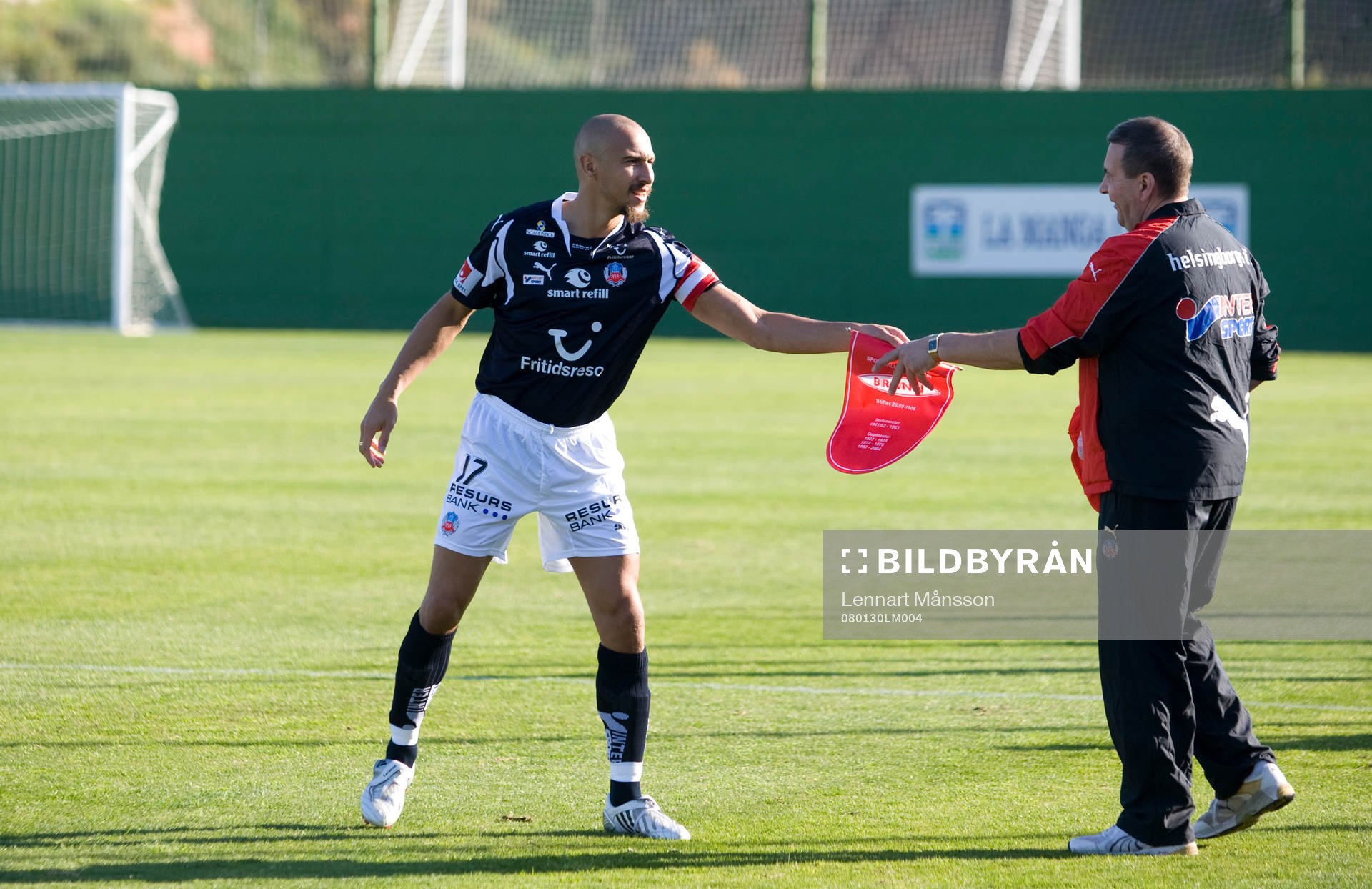 Henrik Larsson, Helsingborg. Vimpel