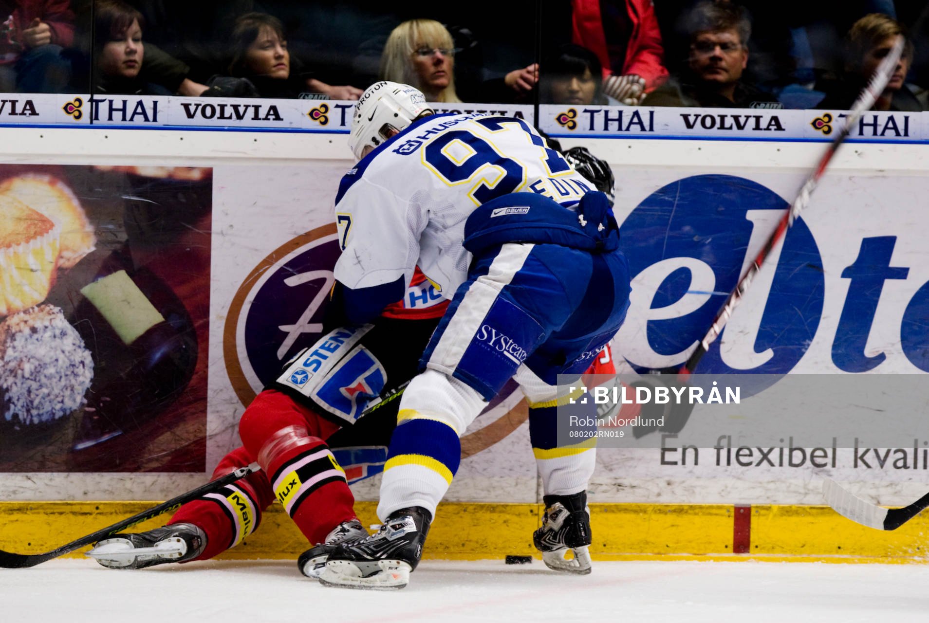 Per Ledin, Hv71 trycker till Pierre Hedin, Modo