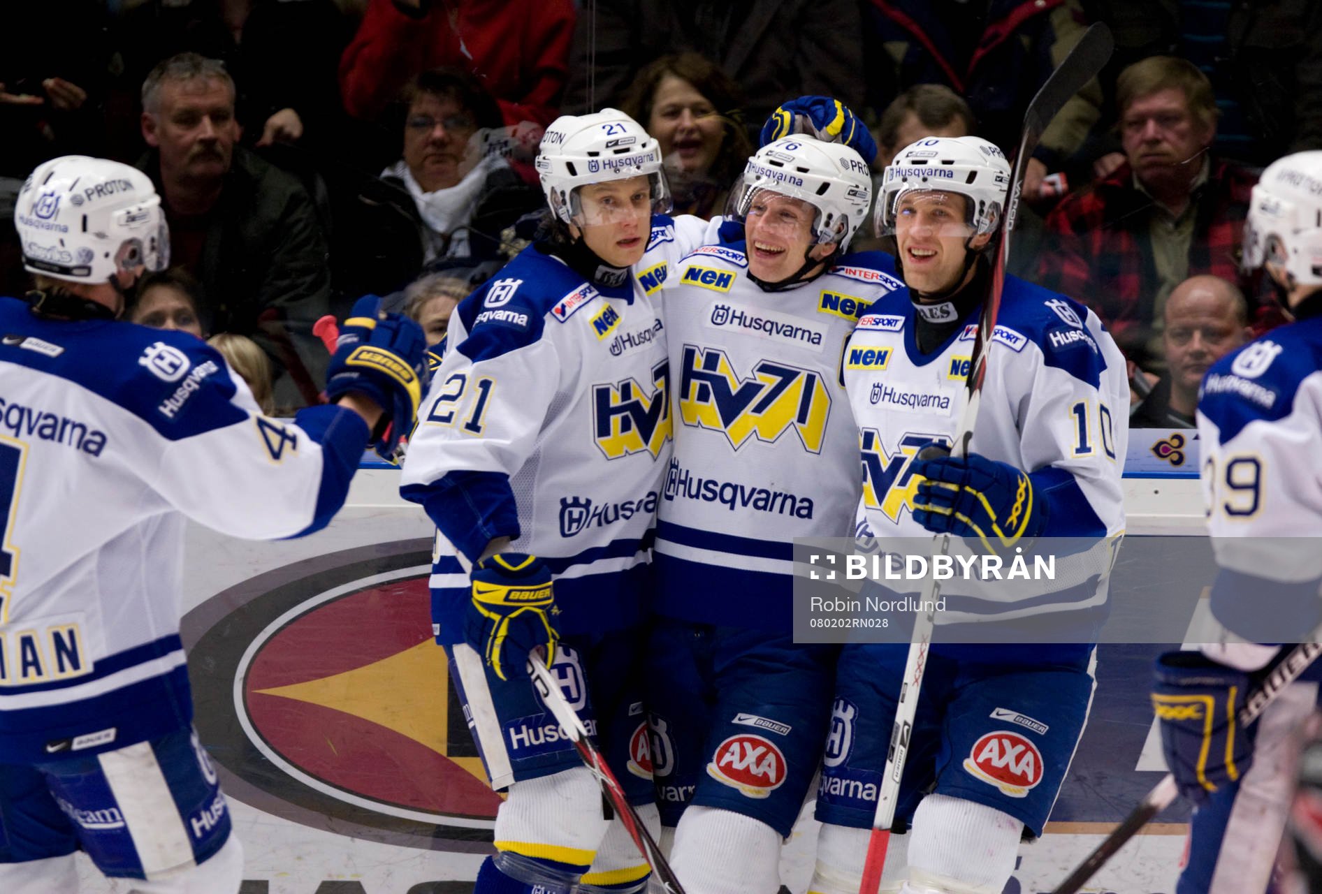 Johan Davidsson, HV71 (jubel)