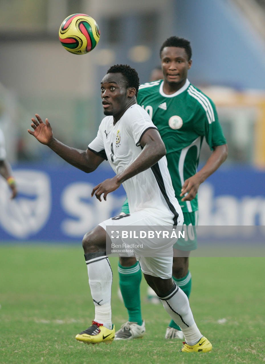 Michael Essien, Ghana och John Obi Mikel, Nigeria