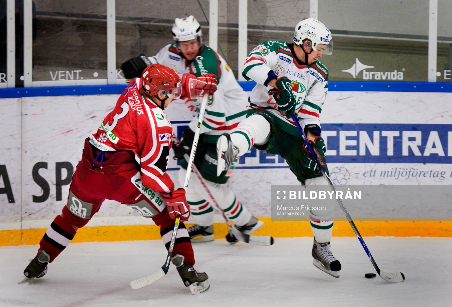 Johan Agu, Almtuna och Fredrik Persson, Rögle