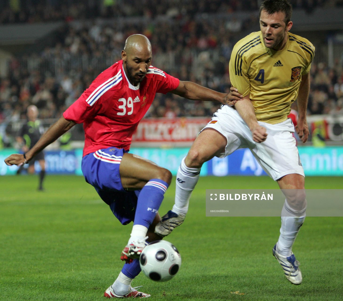 Nicolas Anelka, Frankrike och Marchena, Spanien
