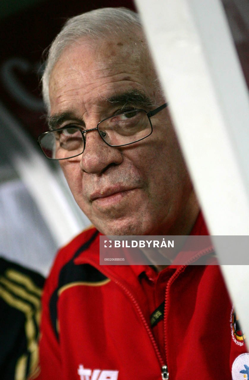 Luis Aragones, förbundskapten, Spanien