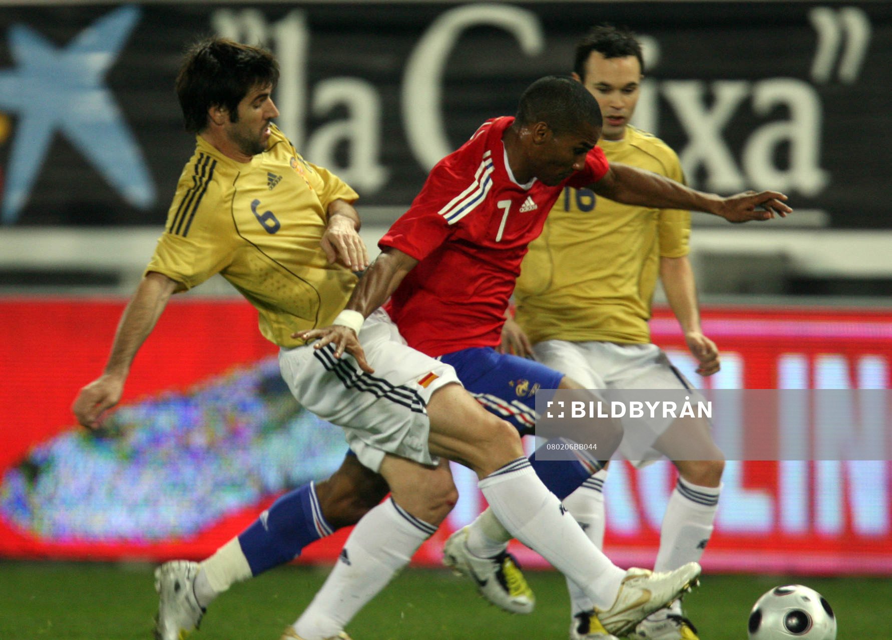 David Albelda, Spanien och Florent Malouda, Frankrike
