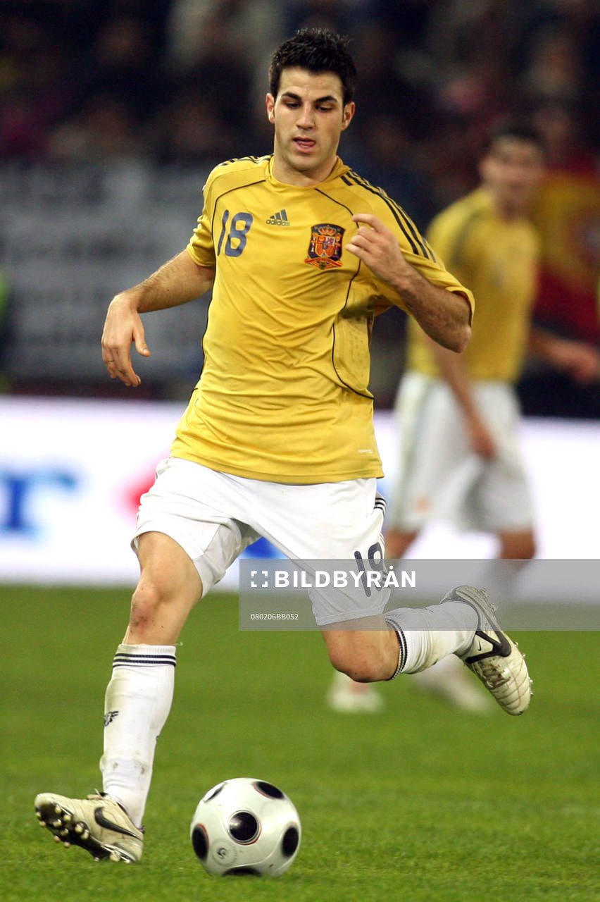 Cesc Fabregas, Spanien