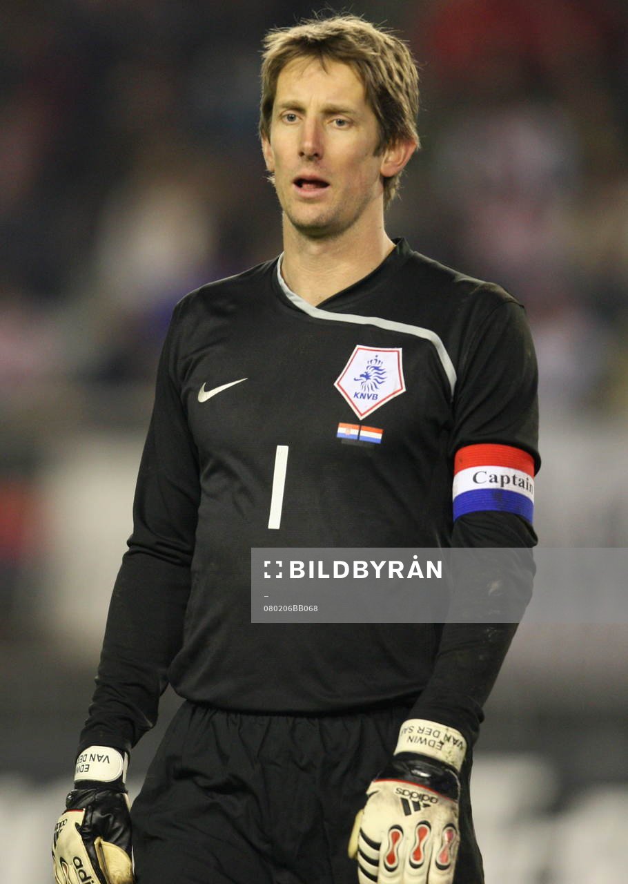 Edwin Van Der Sar, målvakt