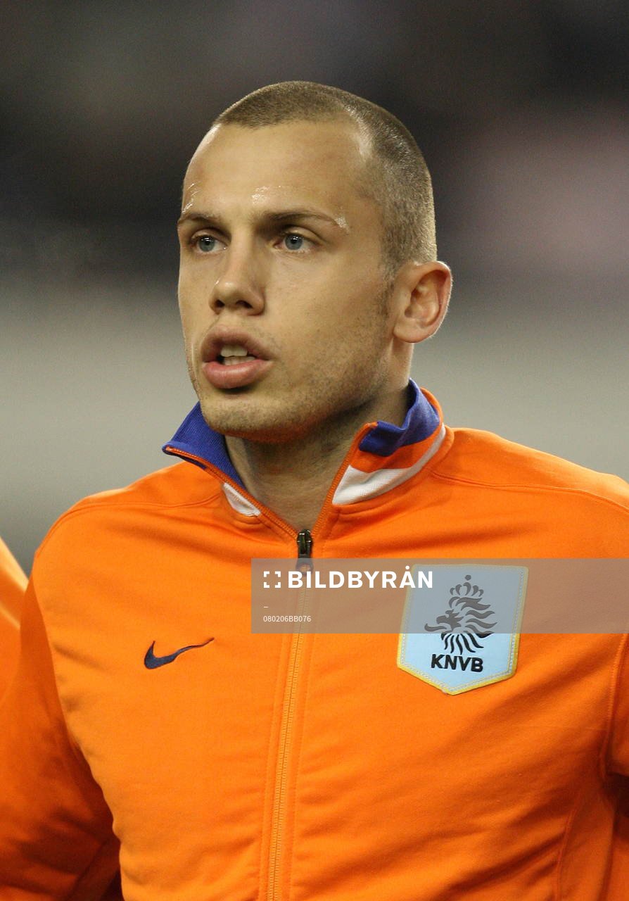  Johnny Heitinga, porträtt.