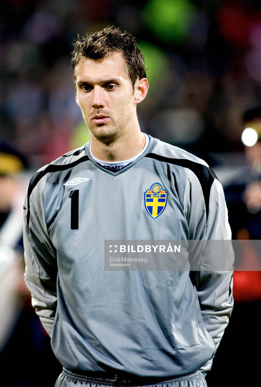 Andreas Isaksson, målvakt, Sverige