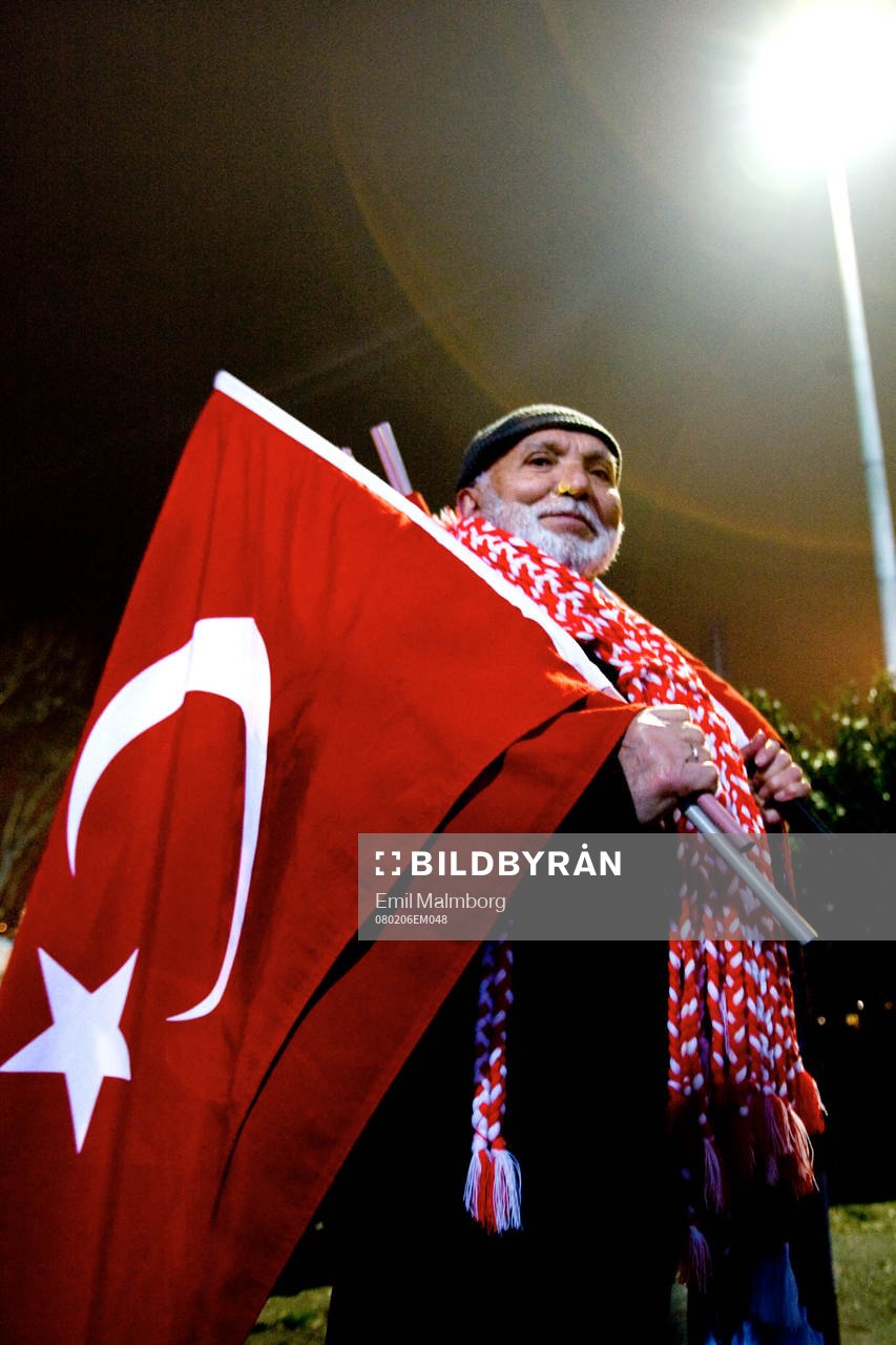Supporter, fan, flagga