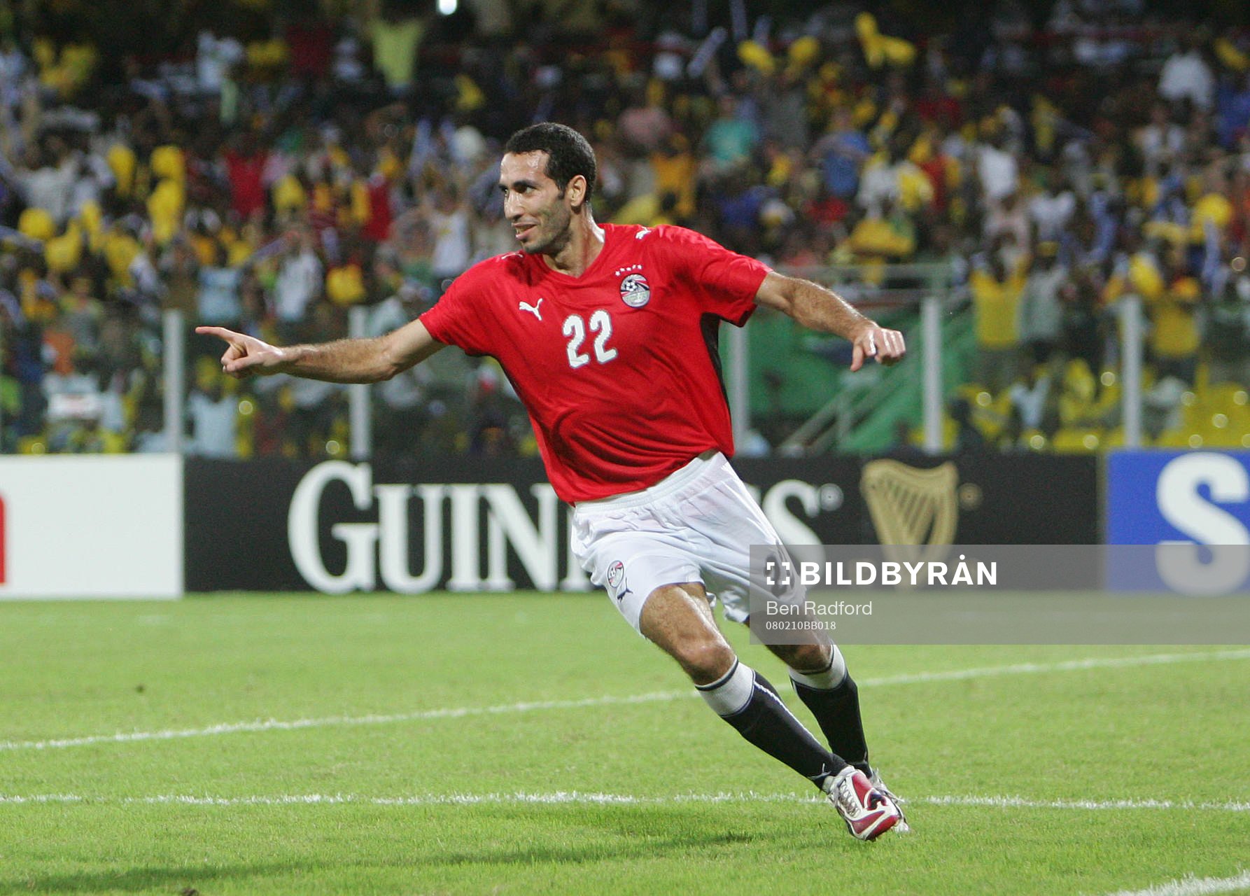 Mohamed Abouterika, Egypten. Glädje