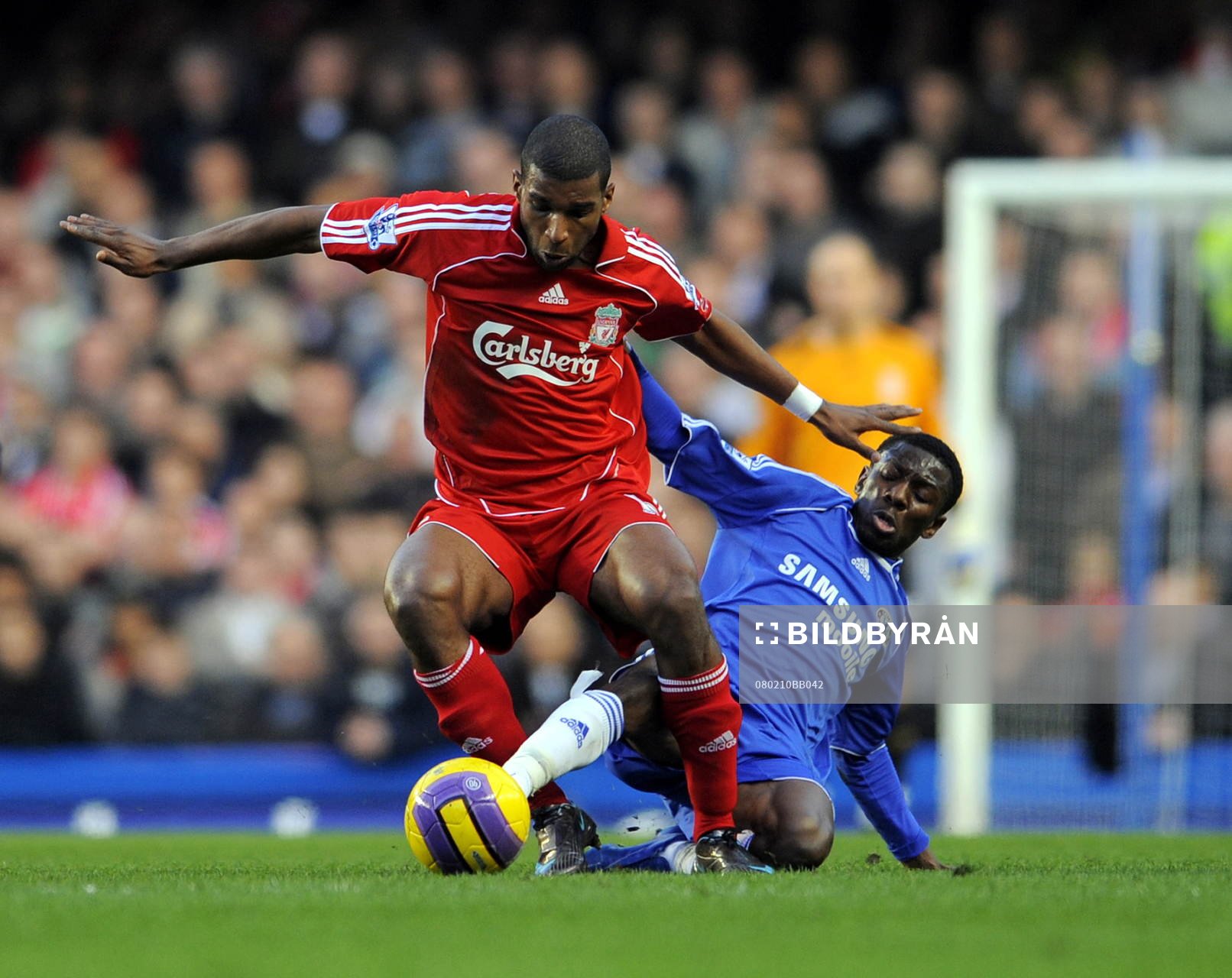 Shaun Wright Phillips, Chelsea och Ryan Babel, Liverpool.