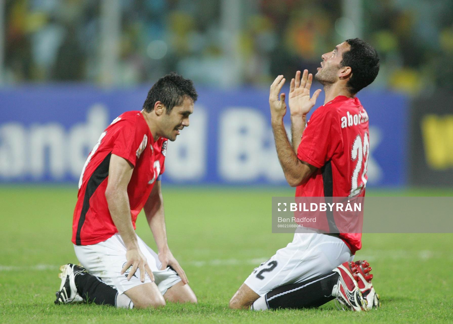 Mohamed Abouterika och Mohamed Shawky Aly Salam, Egypten.