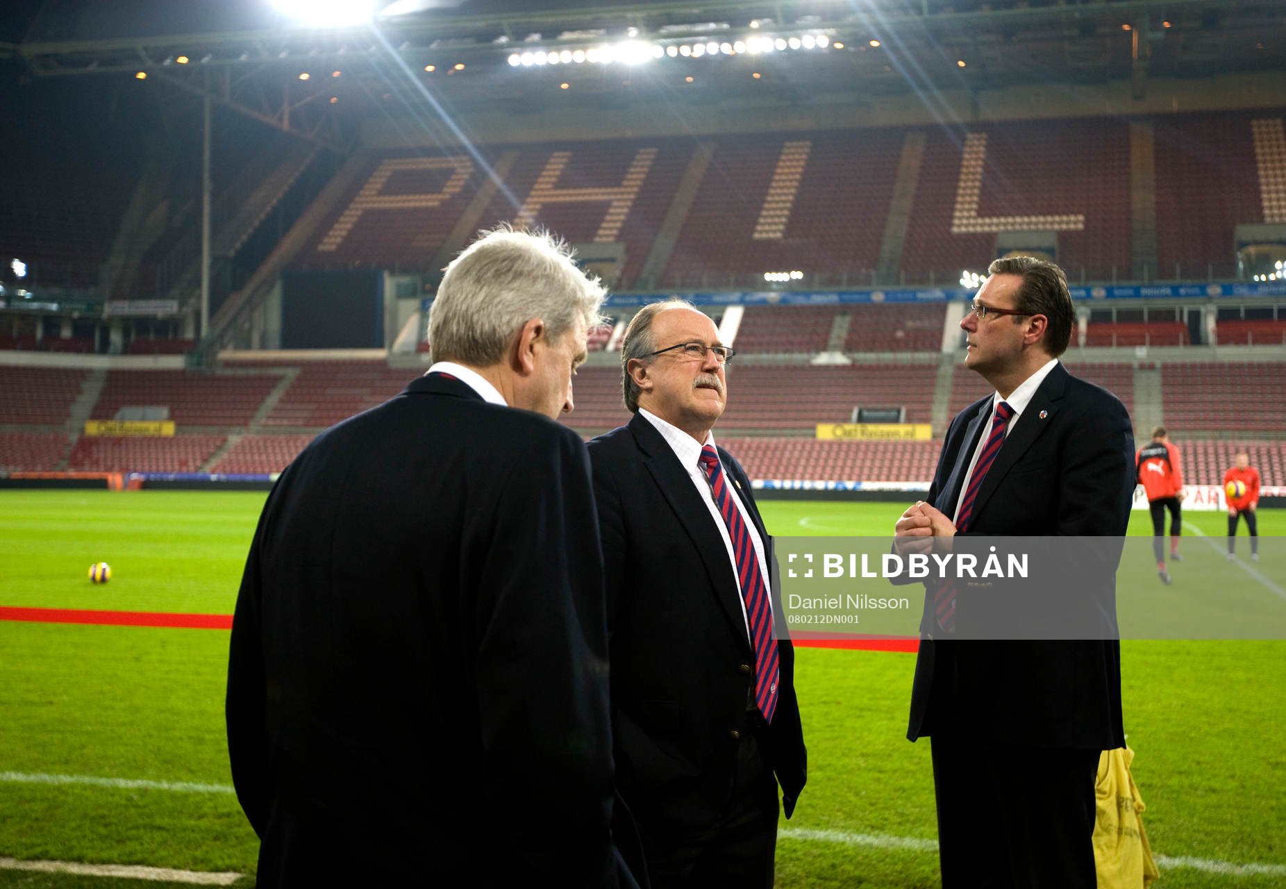 Sten-Inge Fredin, ordförande, Philips Stadion, Eindhoven