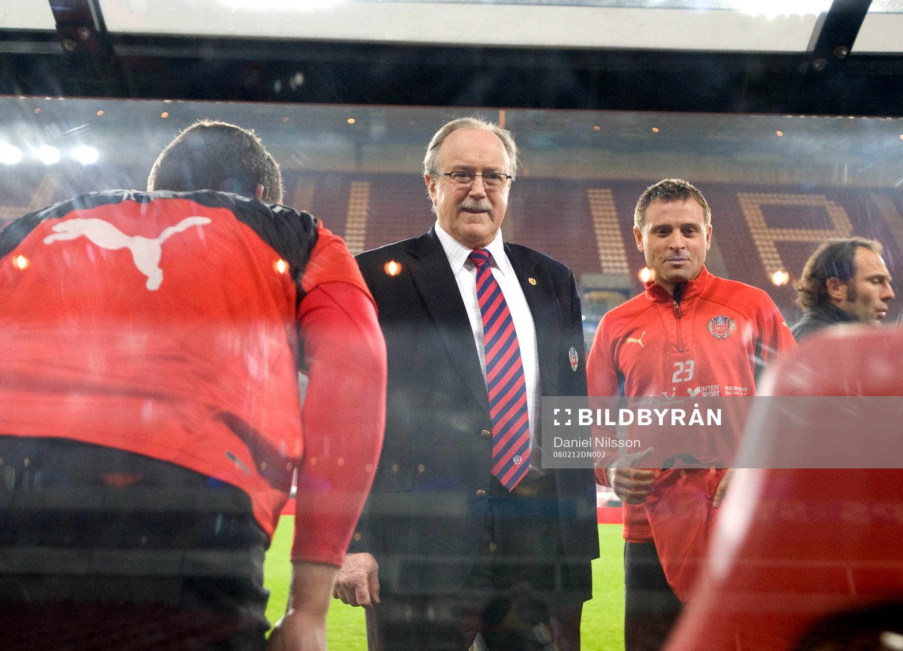  Sten-Inge Fredin, ordförande, Philips Stadion, Eindhoven. 