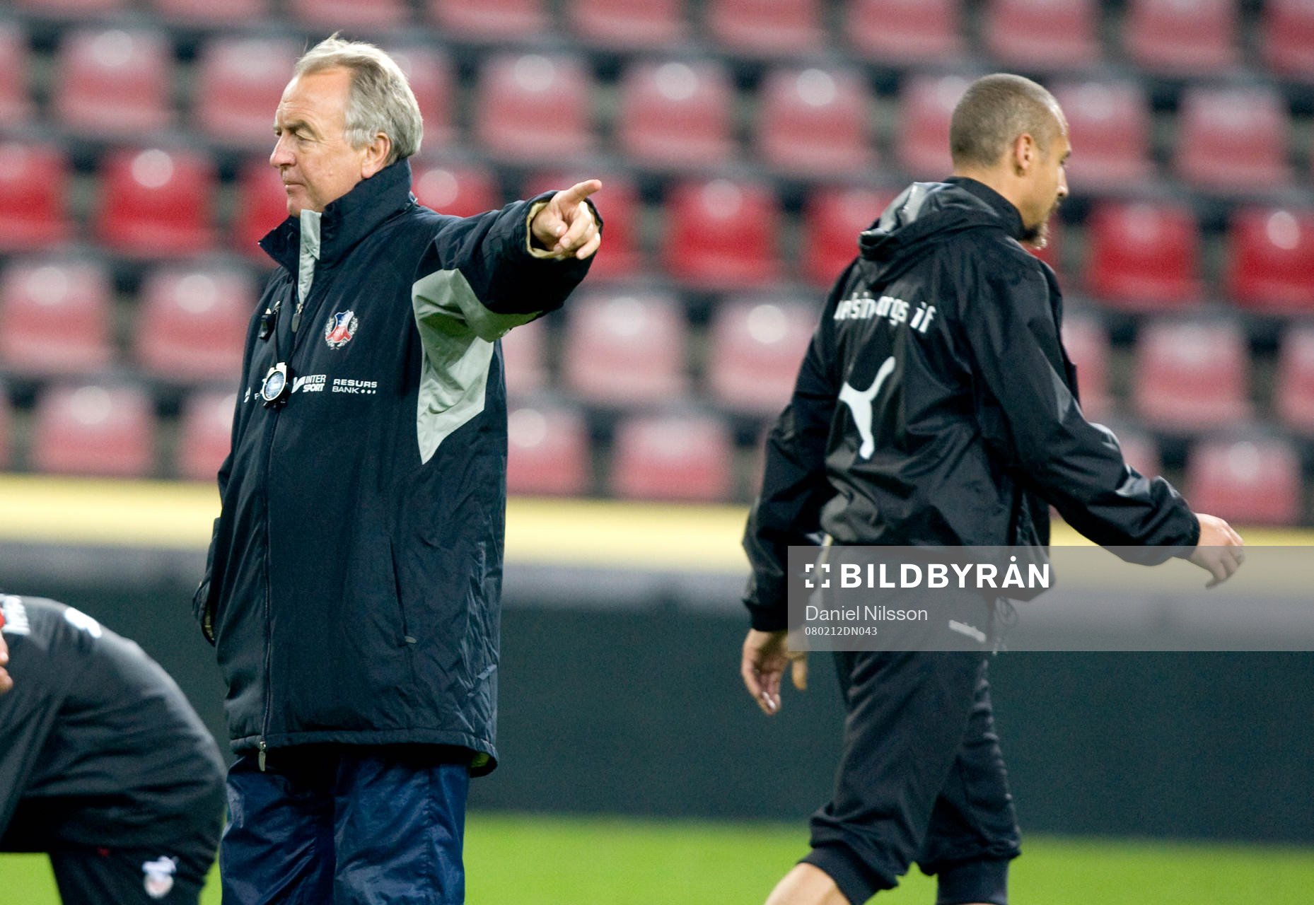 Henrik Larsson och Bosse Nilsson, tränare