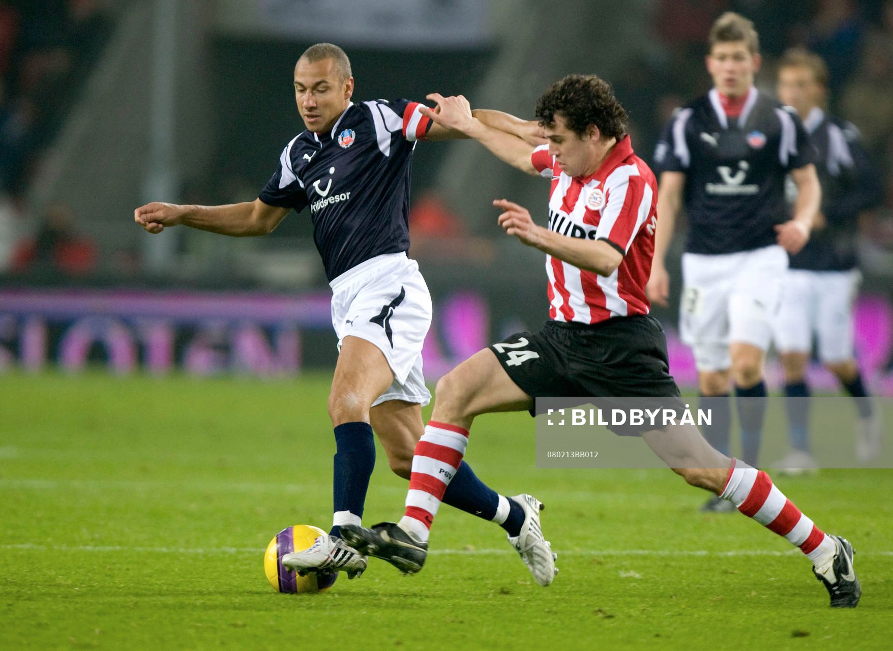 Henrik Larsson, Helsingborg och Dirk Marcellis, Eindhoven
