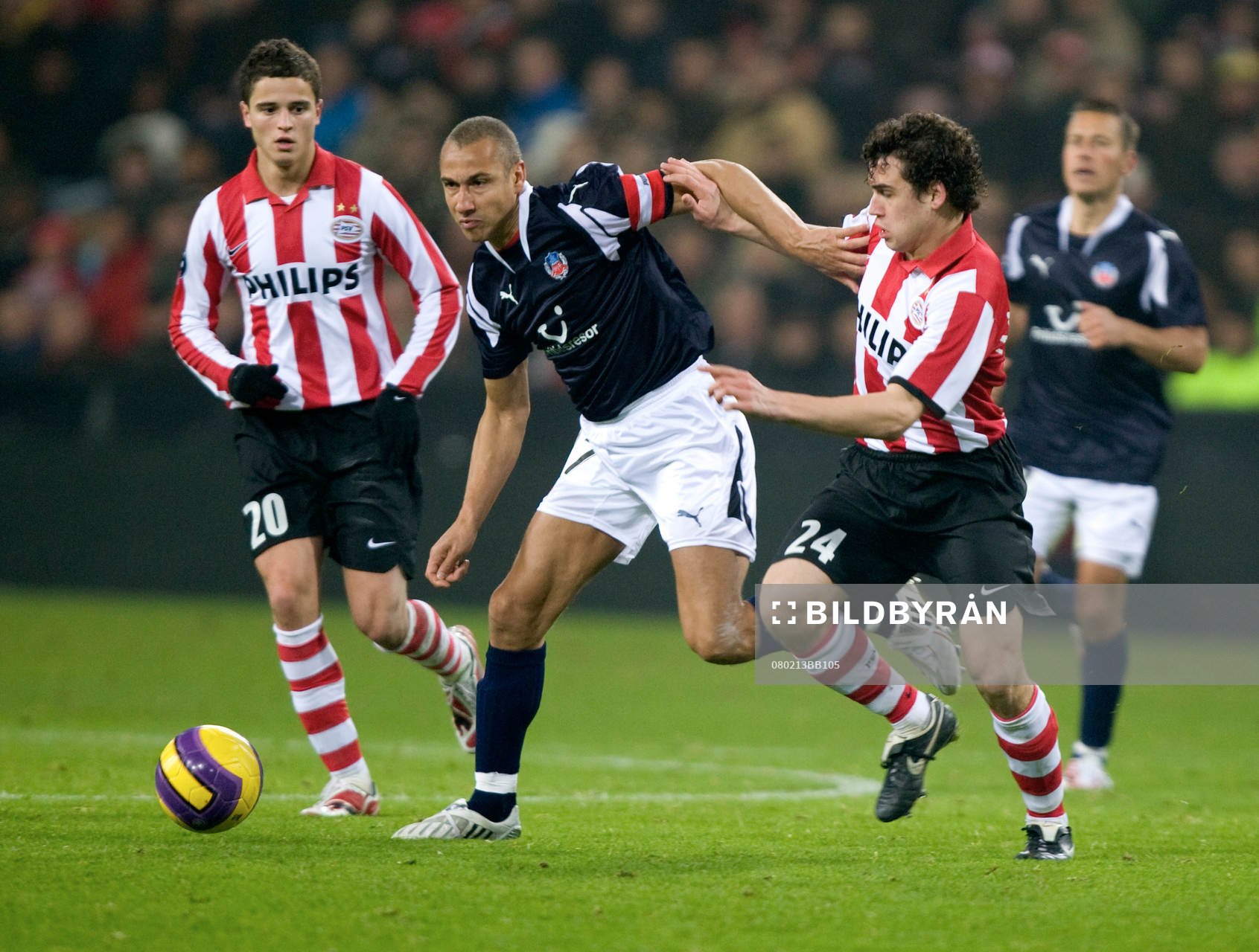 Henrik Larsson, Helsingborg och Ibrahim Afellay och Dirk