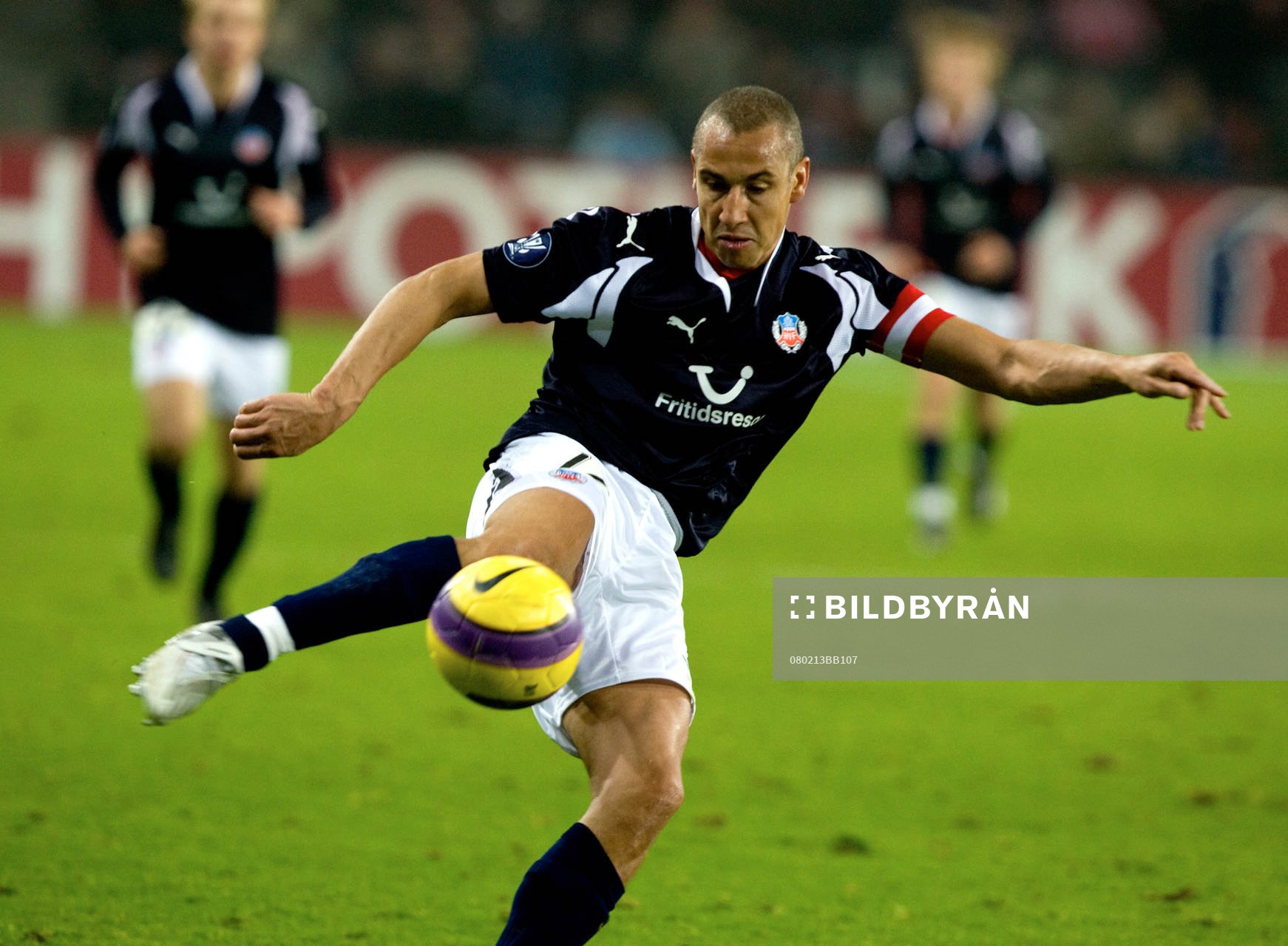 Henrik Larsson, Helsingborg provar skott
