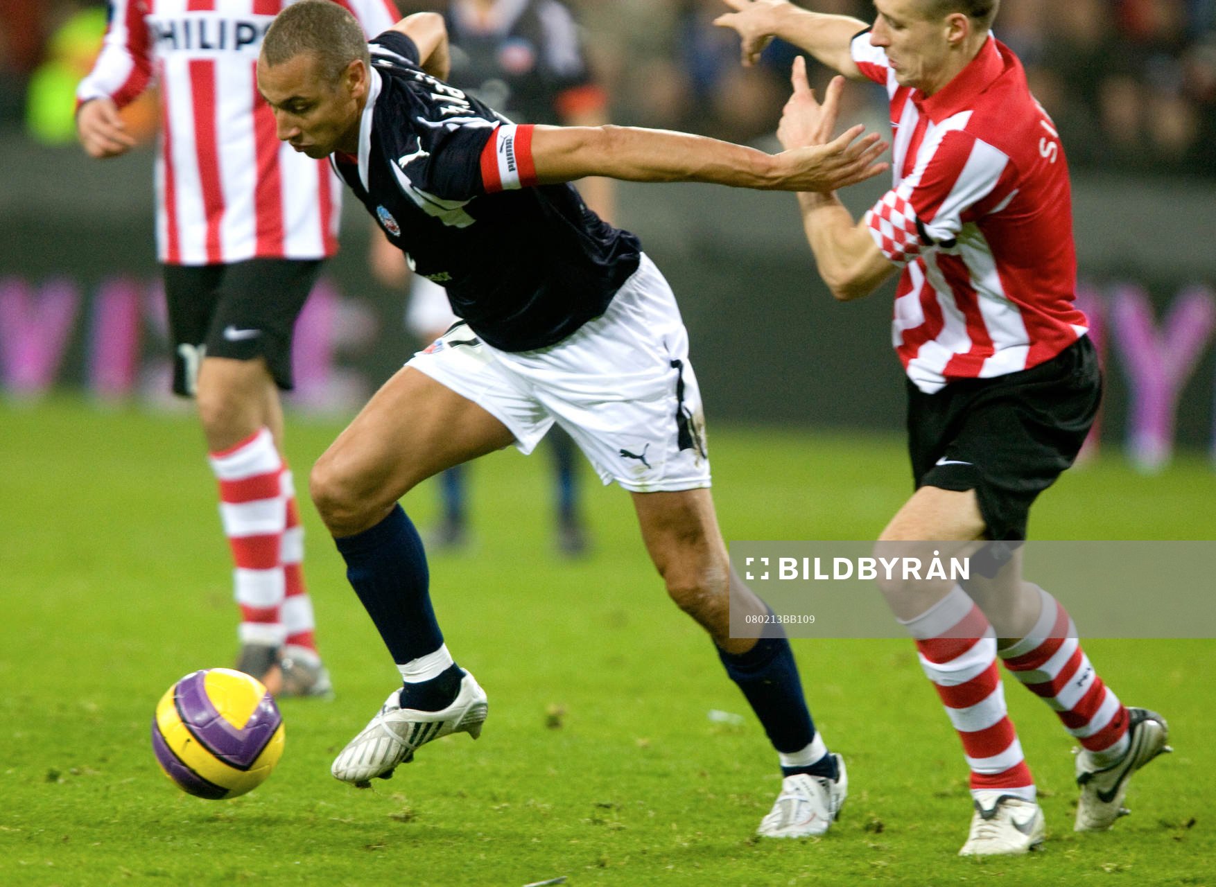 Henrik Larsson, Helsingborg och Timmy Simons, Eindhoven