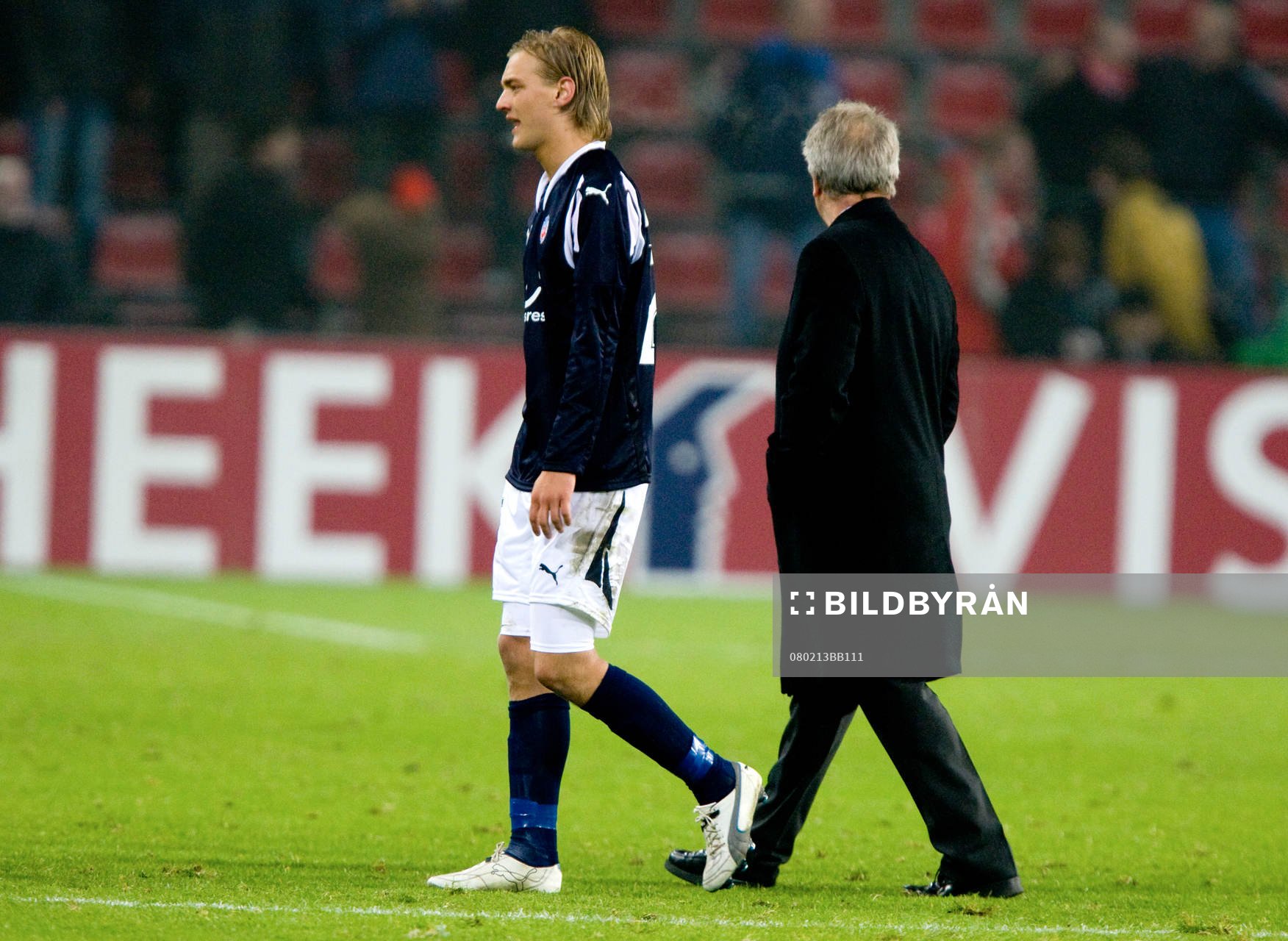Joel Ekstrand, Helsingborg och Bosse Nilsson, tränare