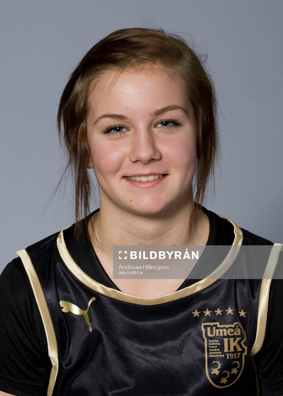 Fotboll, dam, damallsvenskan, Umeå IK, Porträtt: Emma Åberg Zingmark.