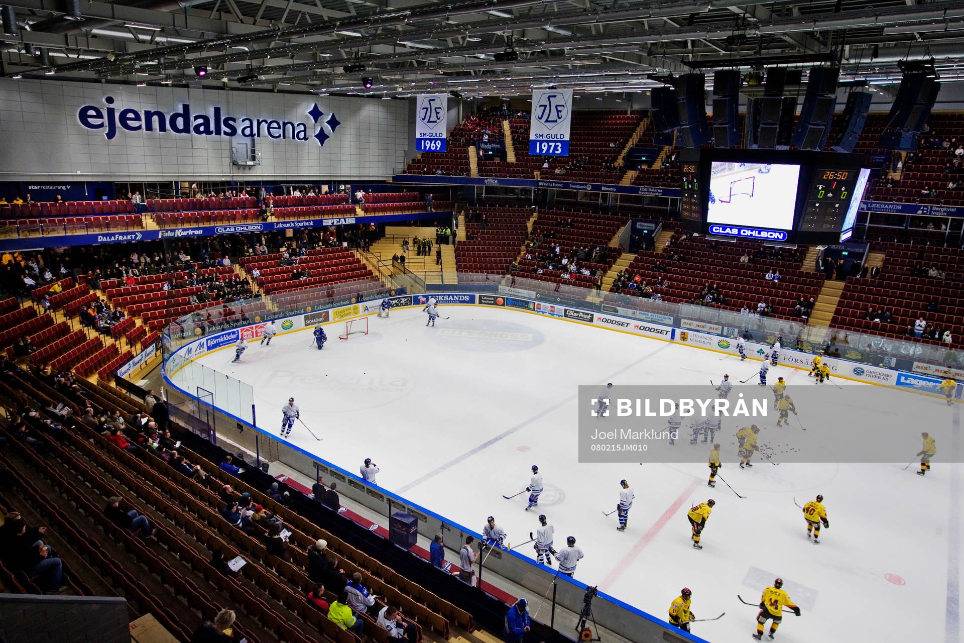 Ejendals Arena i Leksand, interiör