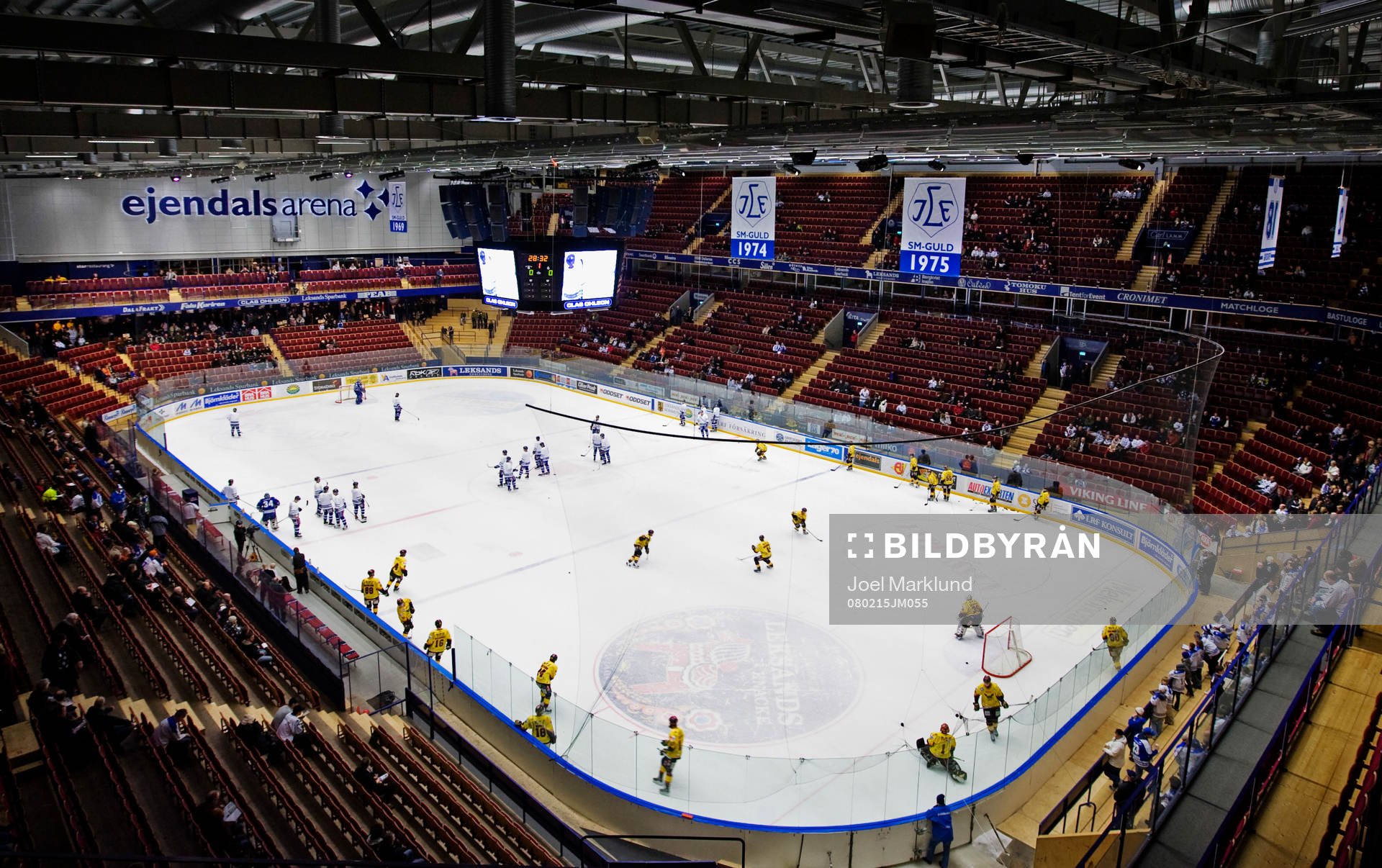 Ejendals Arena i Leksand, interiör