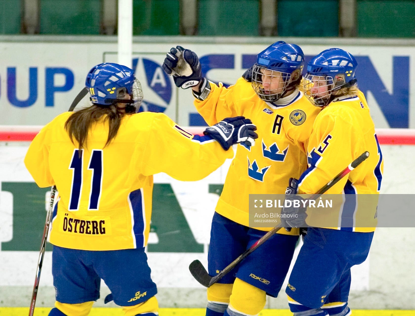 Tyskland - Sverige: Maria Rooth, Cecillia Östberg och