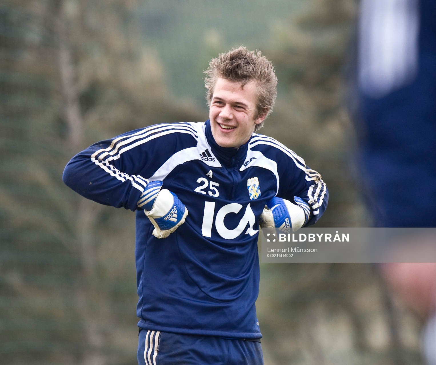Erik Dahlin, målvakt