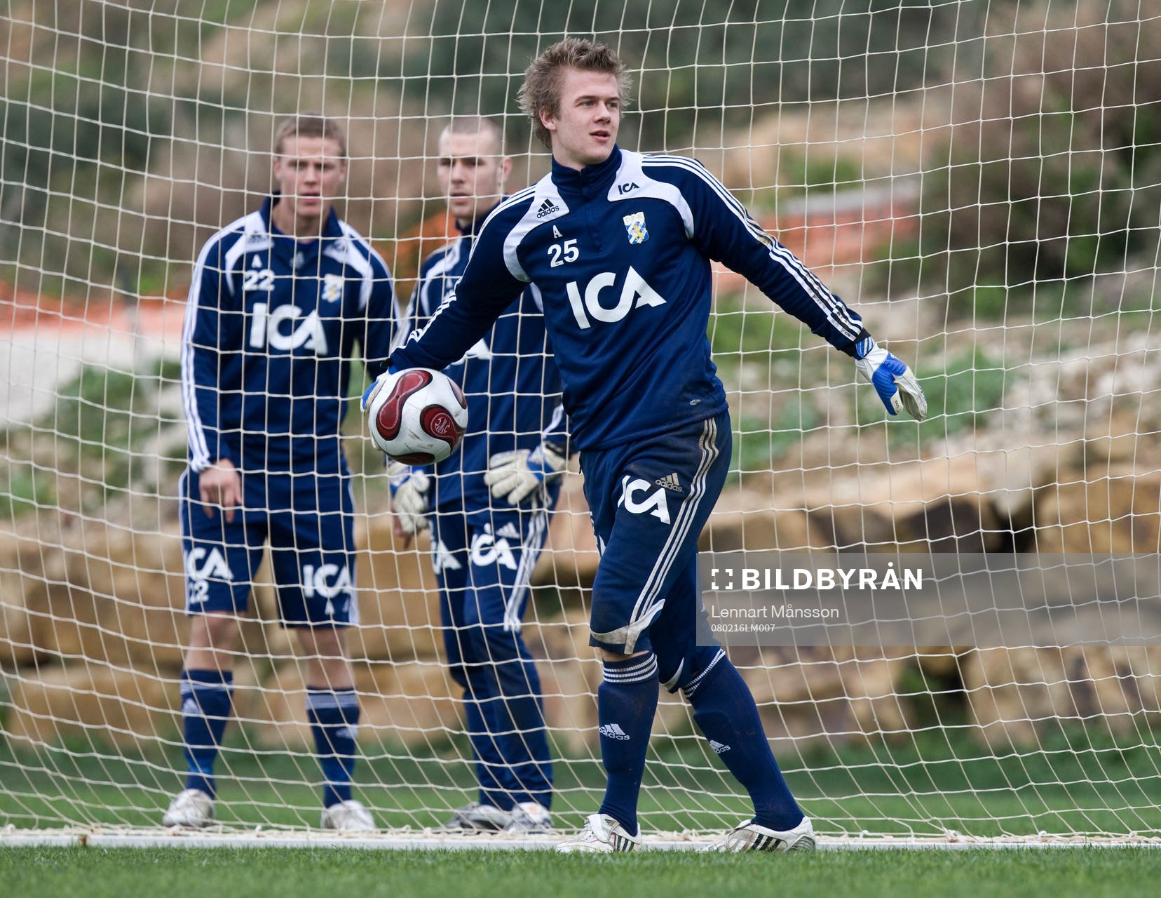 Erik Dahlin, målvakt