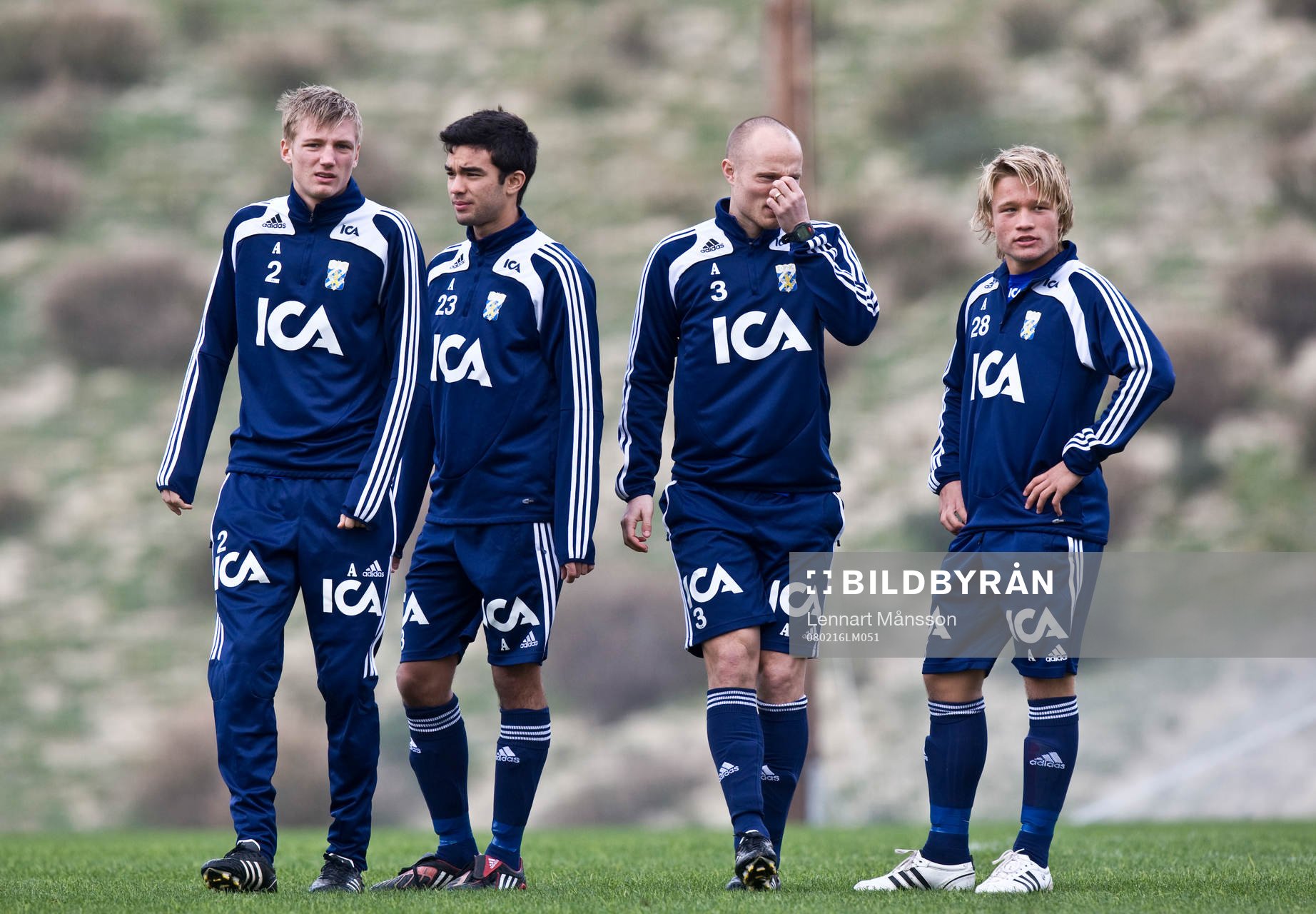 Sebastian Eriksson, Oskar Gustafsson, Nicklas Carlsson och